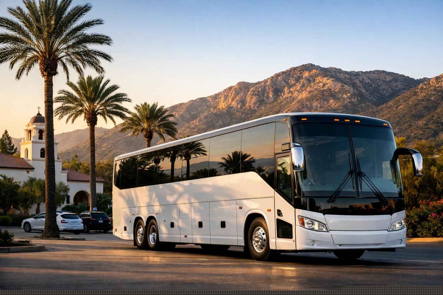 Charter Bus Rental Services In El Cajon California
