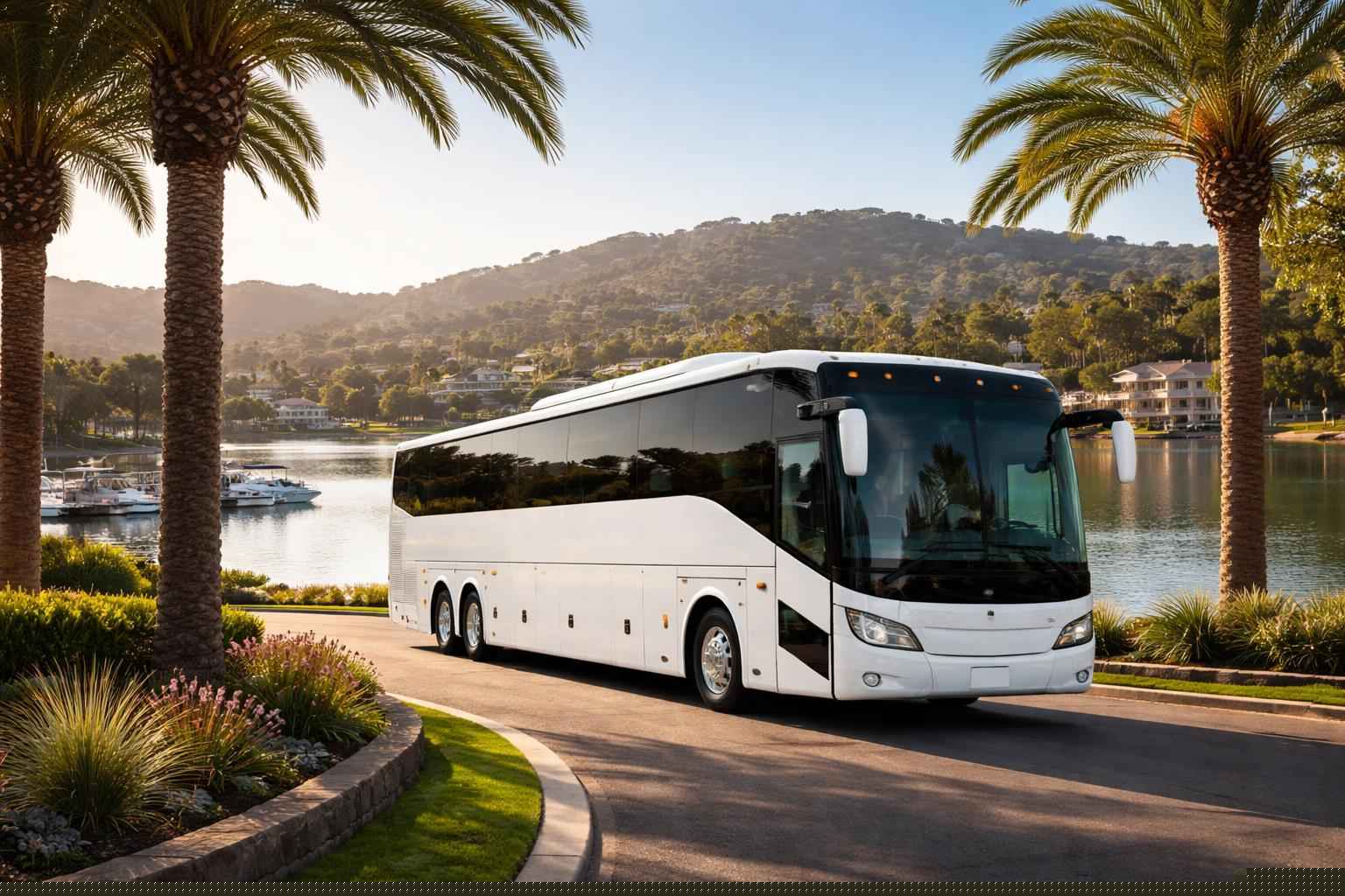Charter Bus Rental Services In Lake San Marcos California