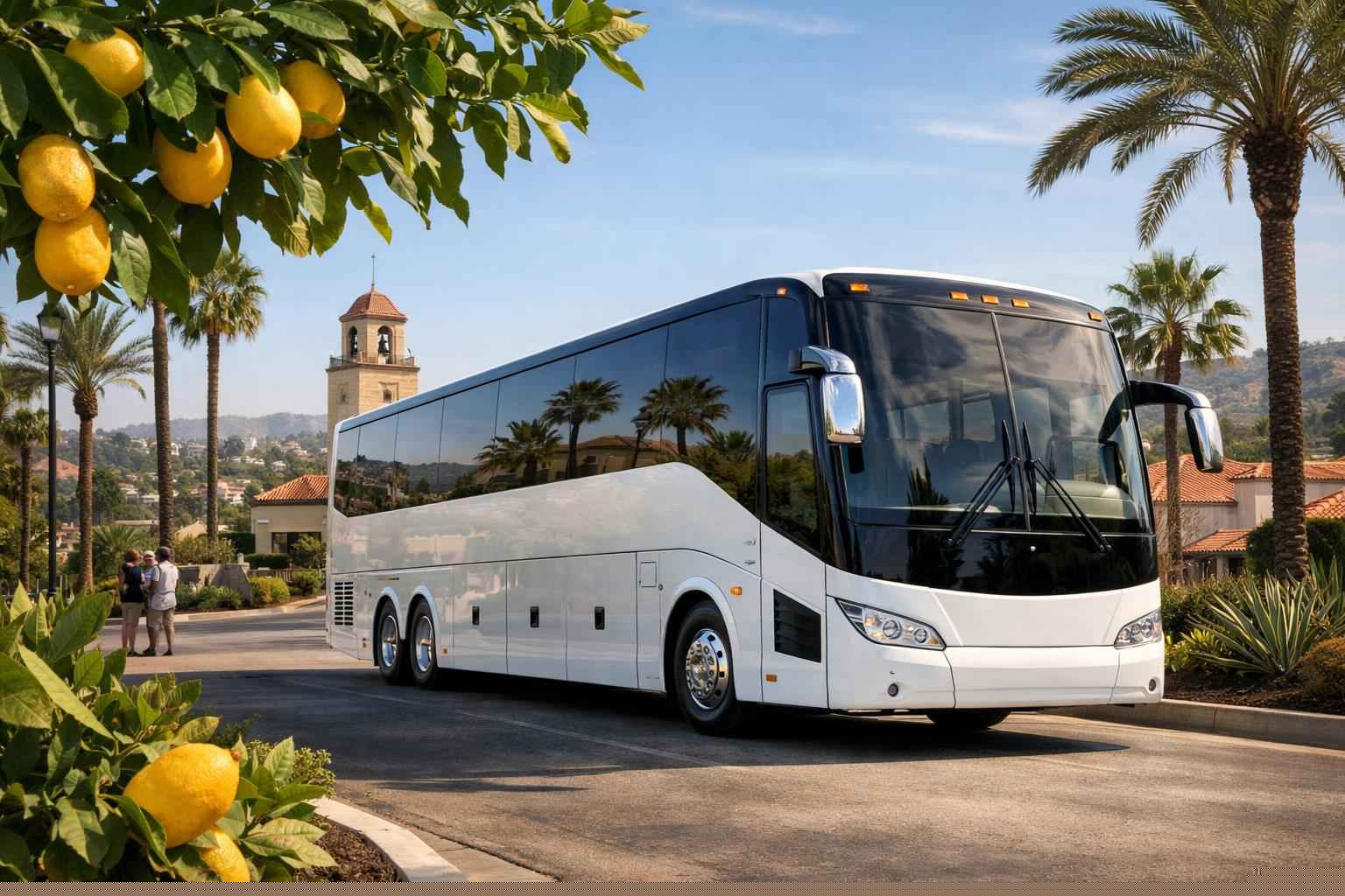 Charter Bus Rental Services In Lemon Grove California