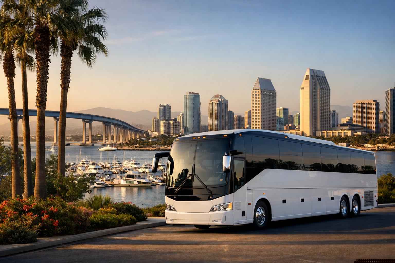 Charter Bus Rental Services In National City California