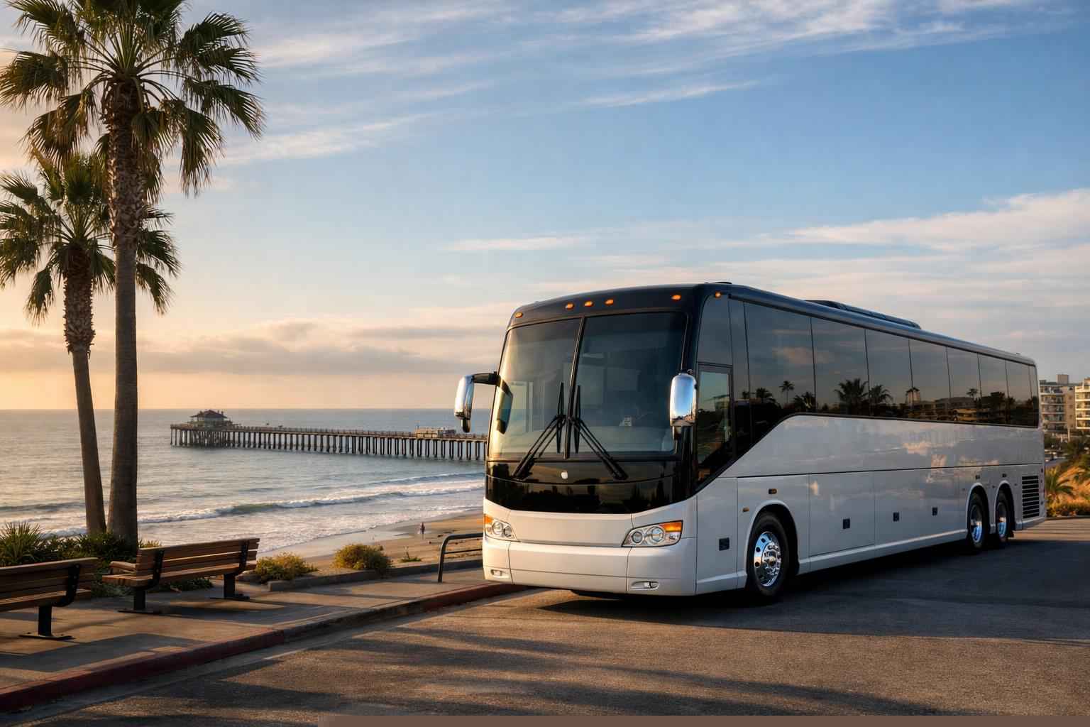 Charter Bus Rental In Oceanside California Charter Bus Rental Services In Oceanside California