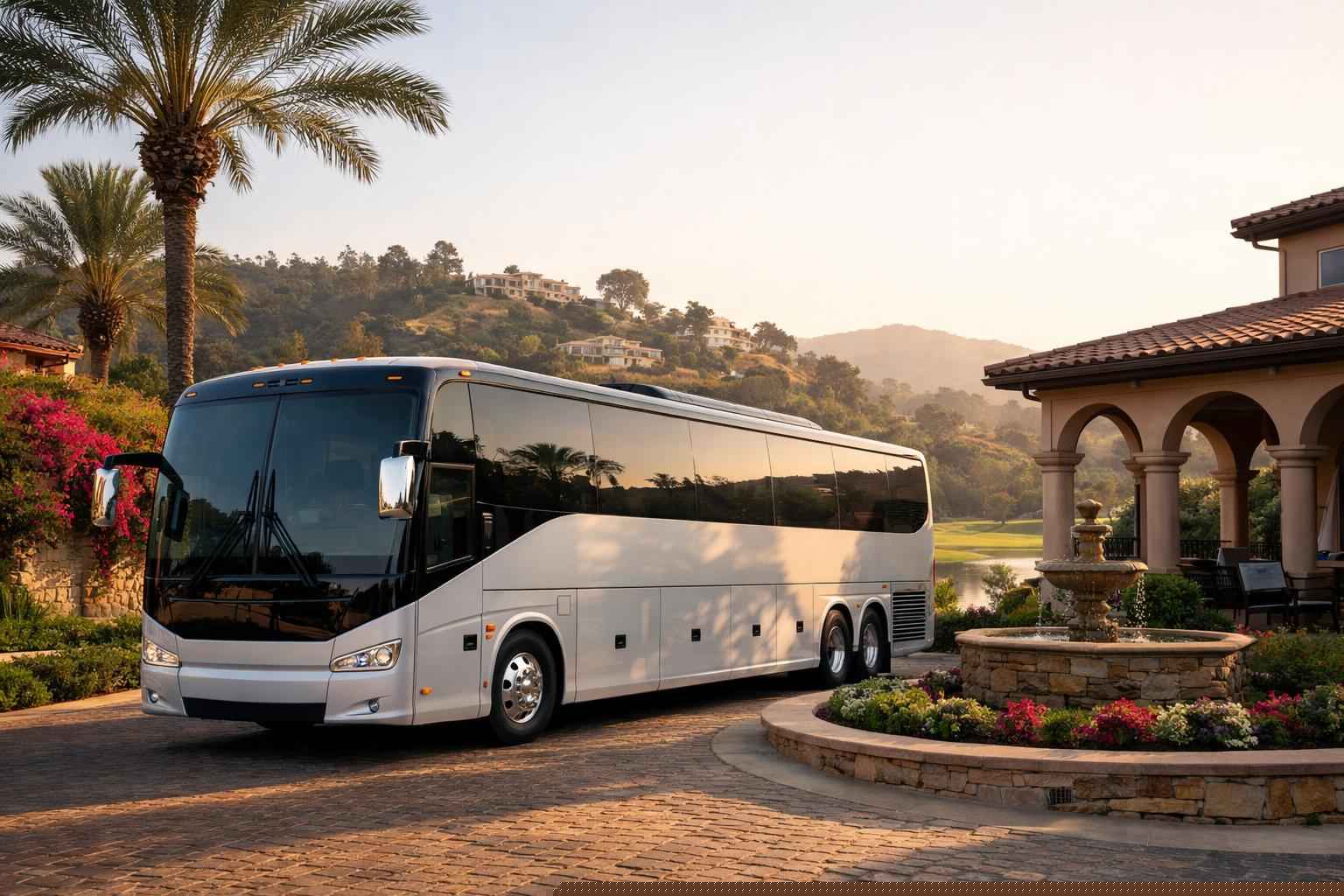 Charter Bus Rental In Rancho Santa Fe California Charter Bus Rental Services In Rancho Santa Fe California