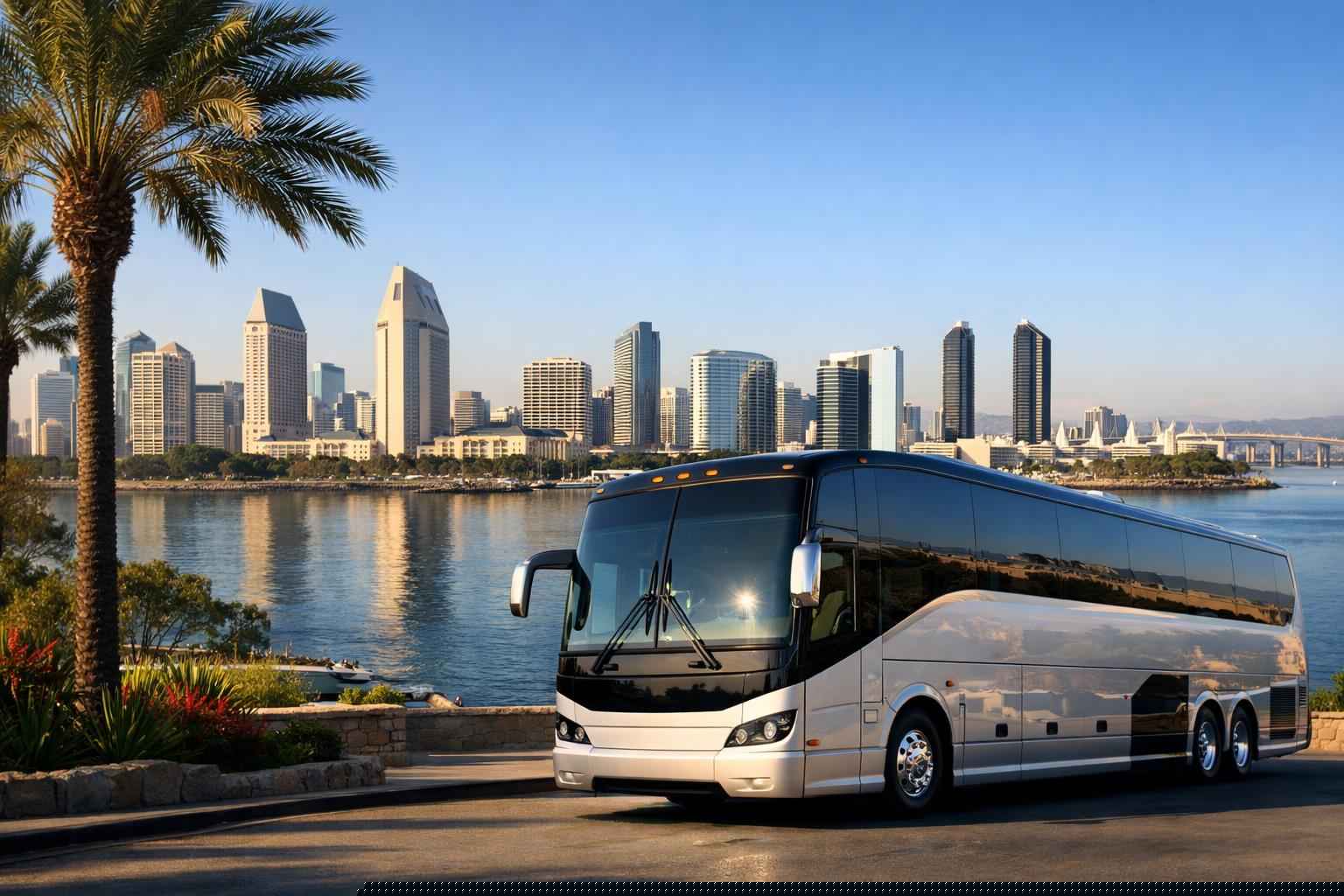 Charter Bus Rental Services In San Diego California