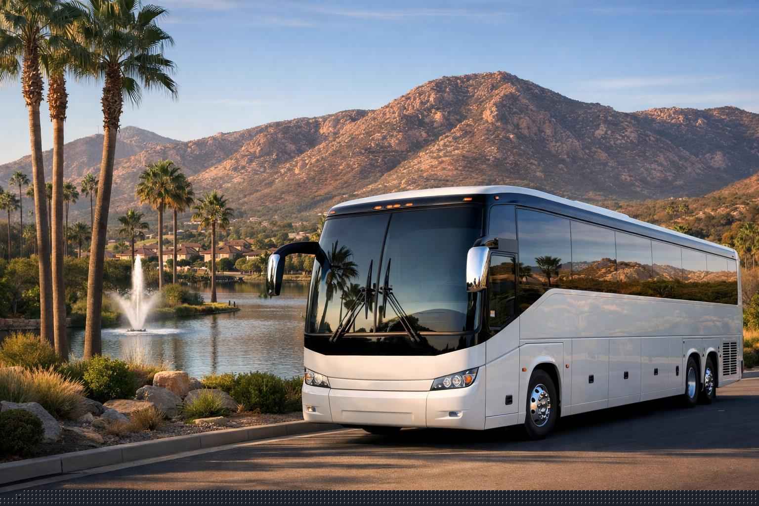 Charter Bus Rental Services In Santee California