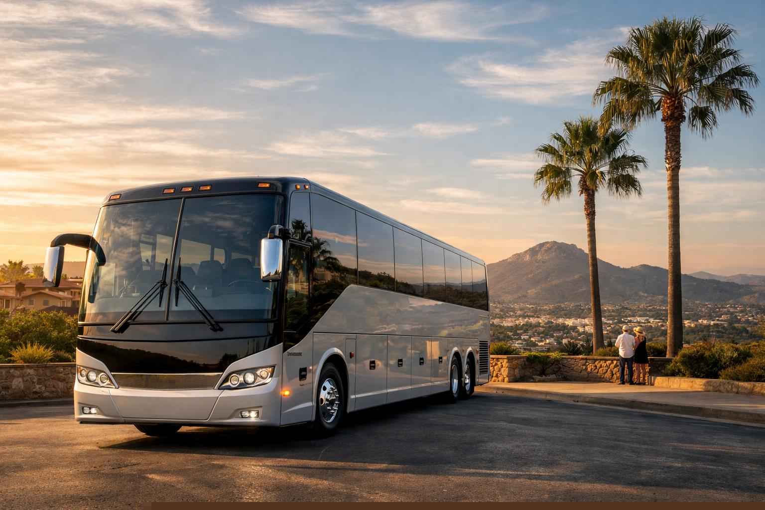 Charter Bus Rental Services In Vista California