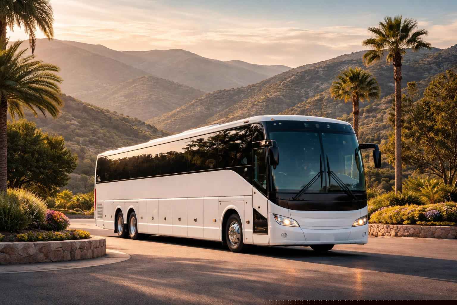 Charter Bus Service Alpine Ca