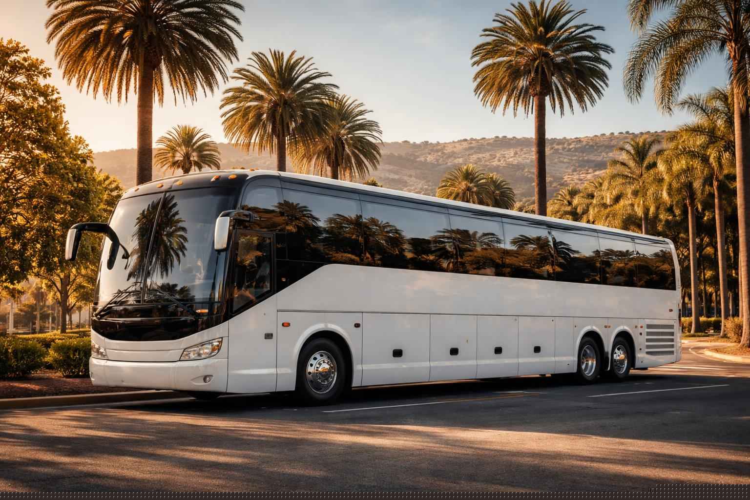 Charter Bus Service Bostonia Ca