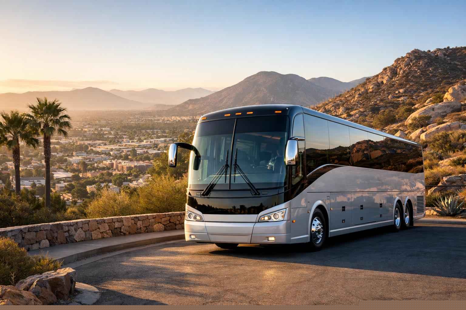 Charter Bus Service El Cajon Ca