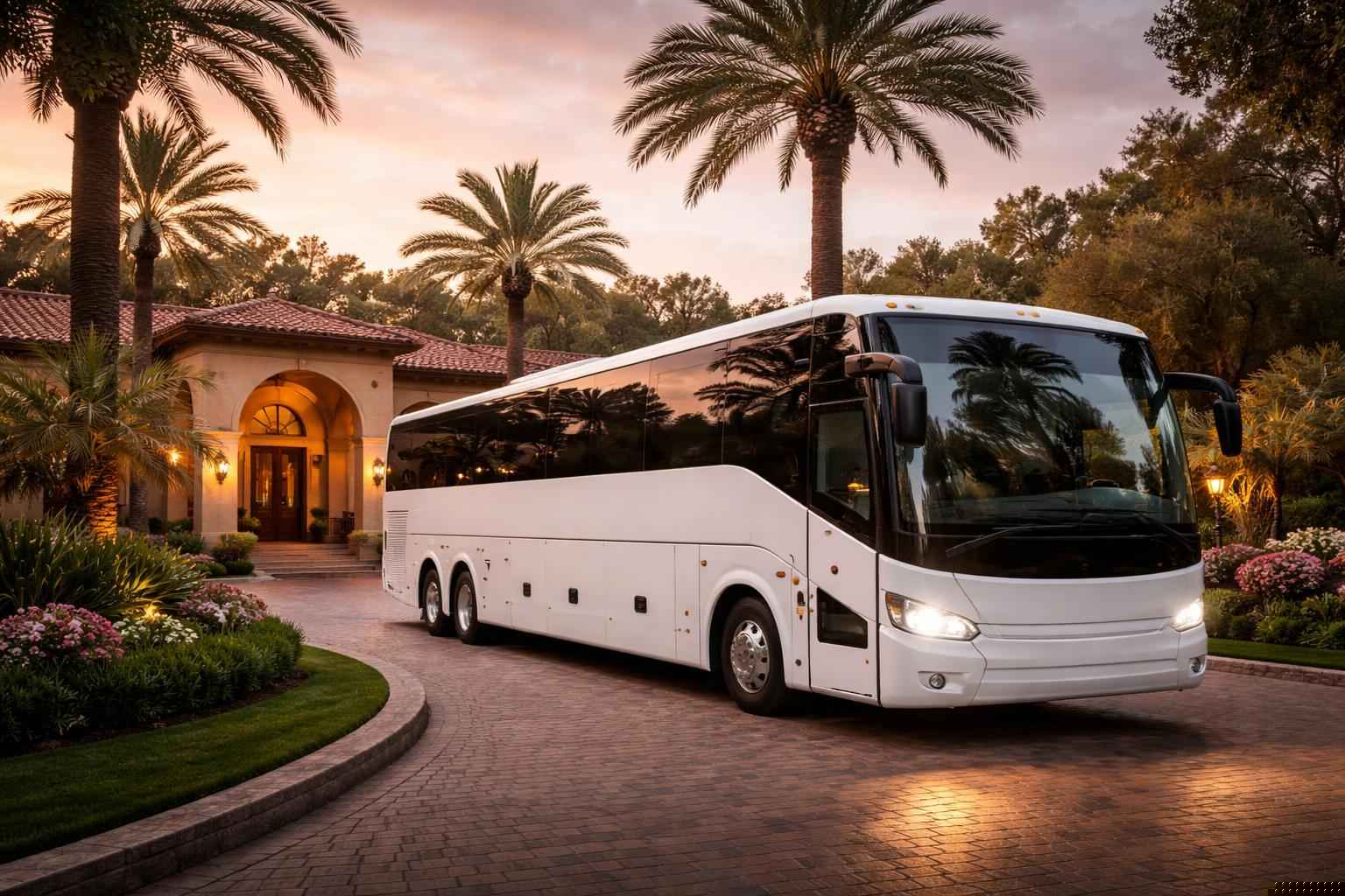 Charter Bus Service In Fairbanks Ranch Ca