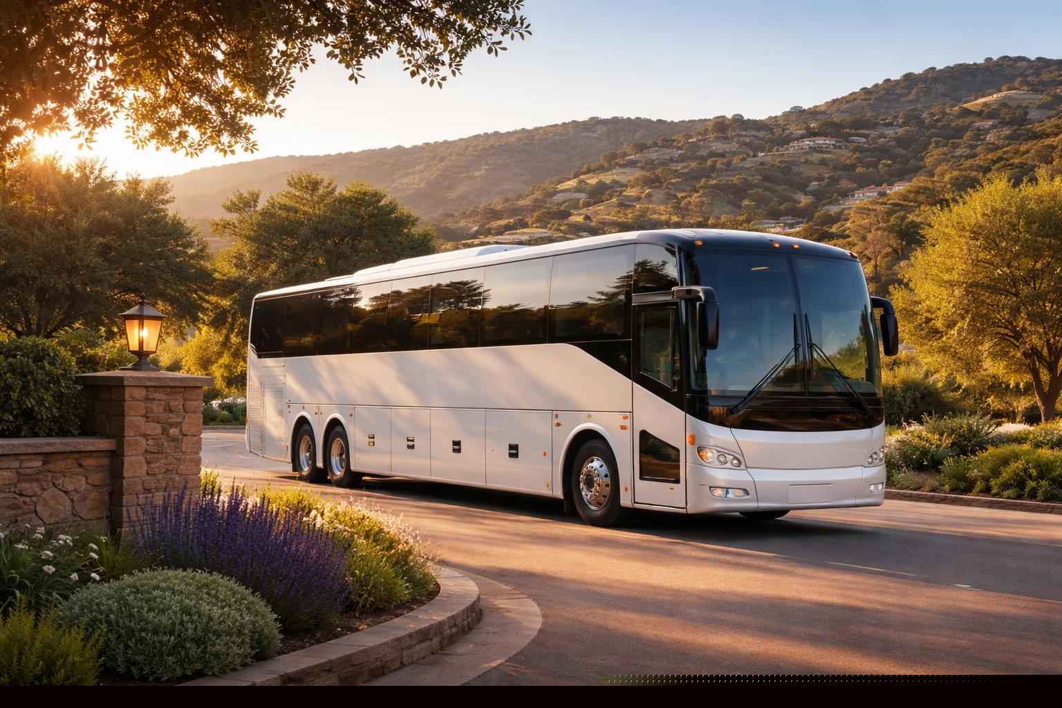 Charter Bus Service In Hidden Meadows Ca