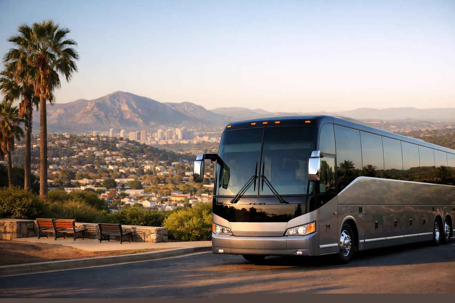 Charter Bus Service La Mesa Ca
