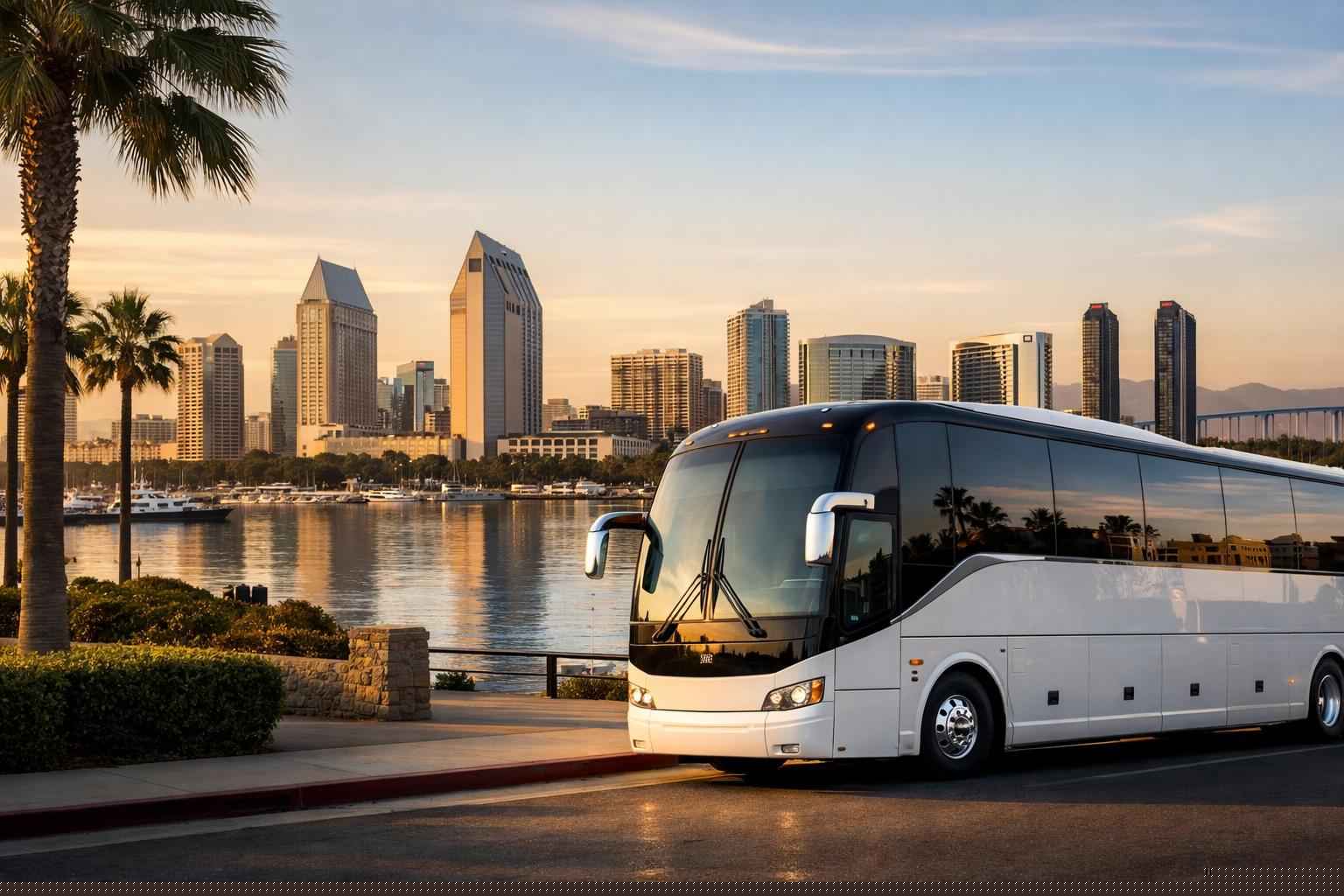 Charter Bus Service National City Ca