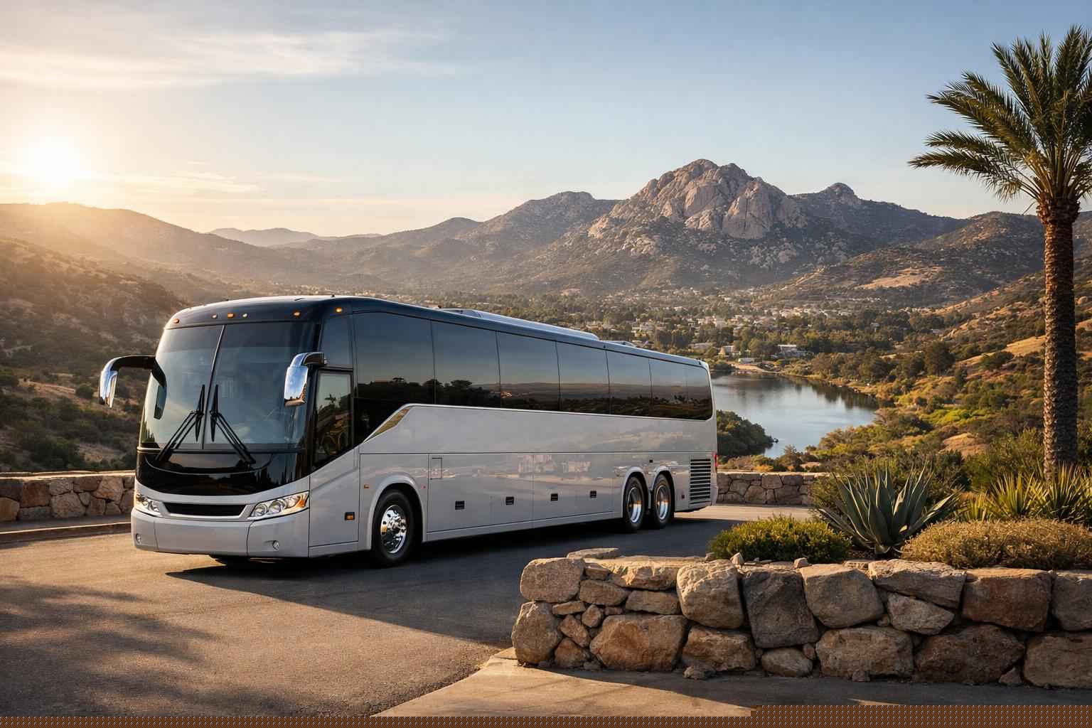 Charter Bus Rental In Poway California Charter Bus Service Poway Ca