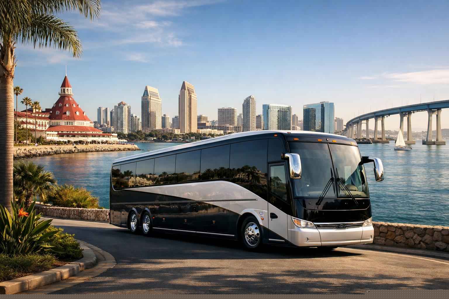 Charter Buses In Coronado California