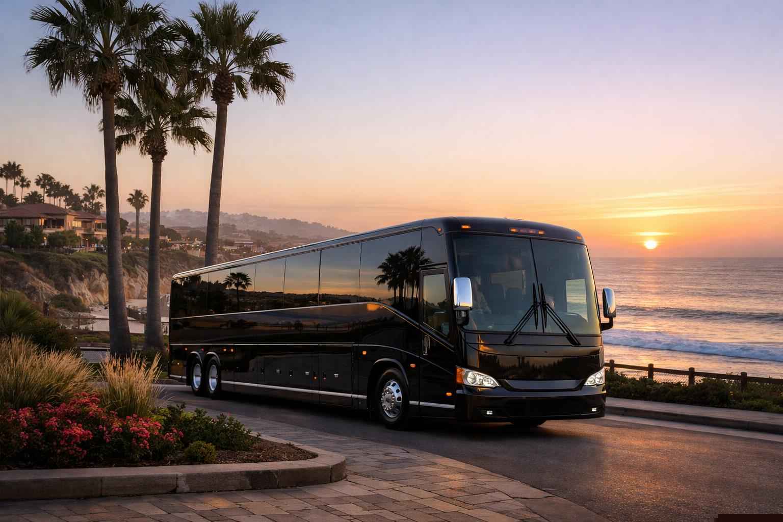 Charter Bus Rental In Del Mar California Charter Buses In Del Mar California