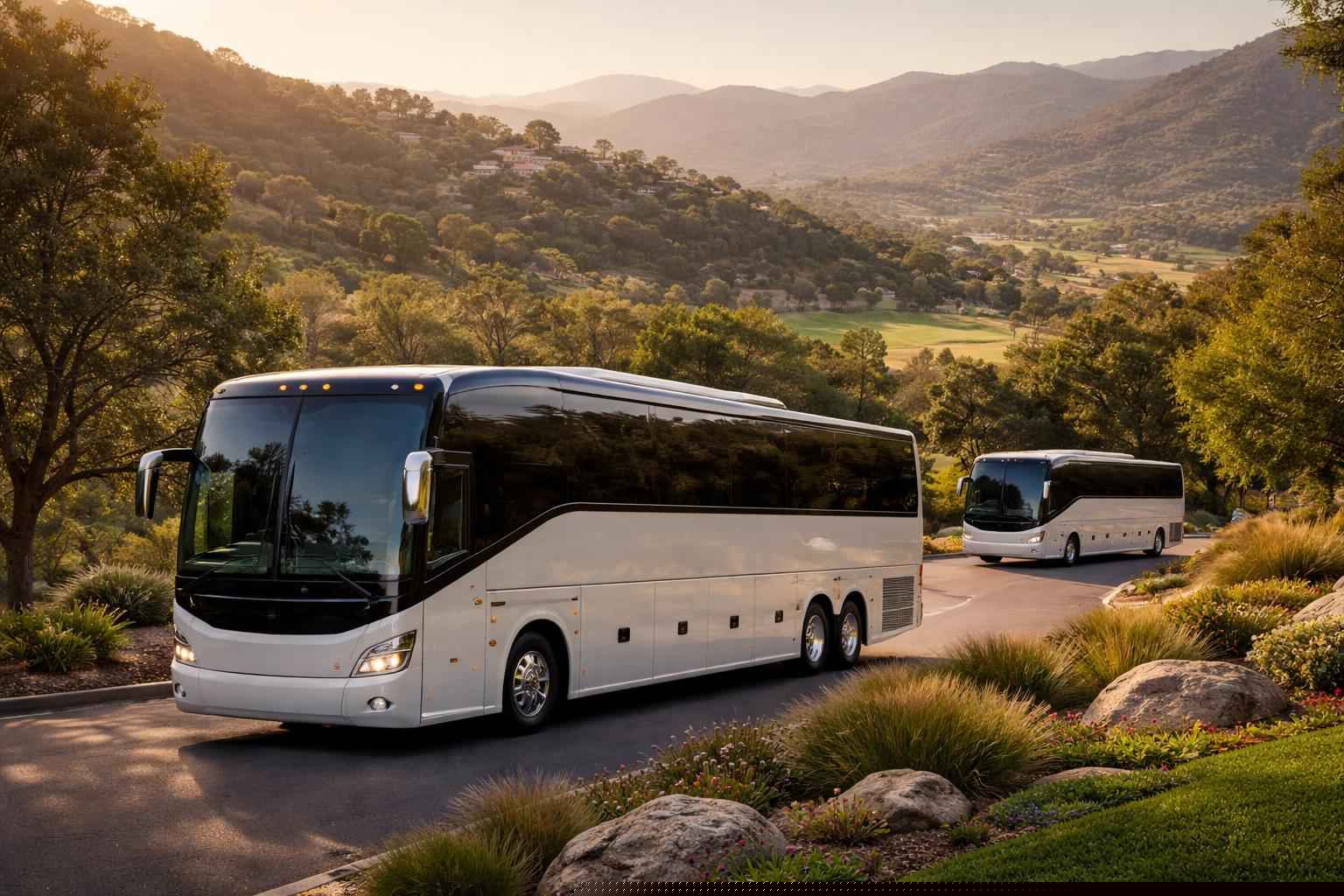 Charter Buses In Hidden Meadows Ca