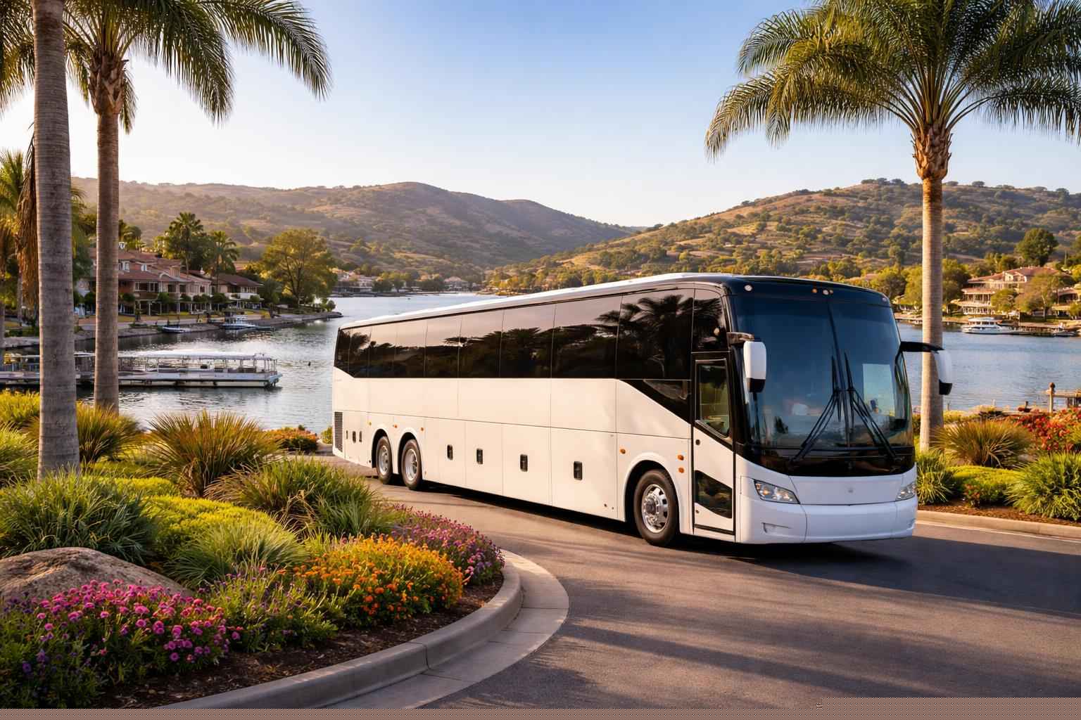 Charter Buses In Lake San Marcos California