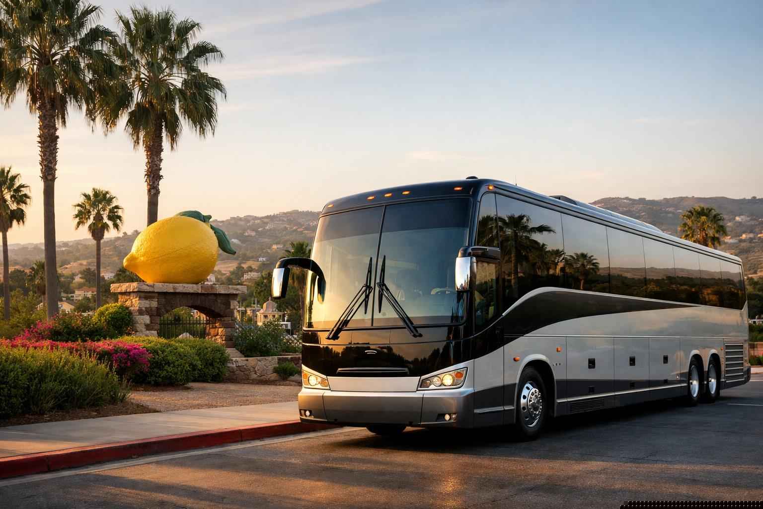 Charter Buses In Lemon Grove California