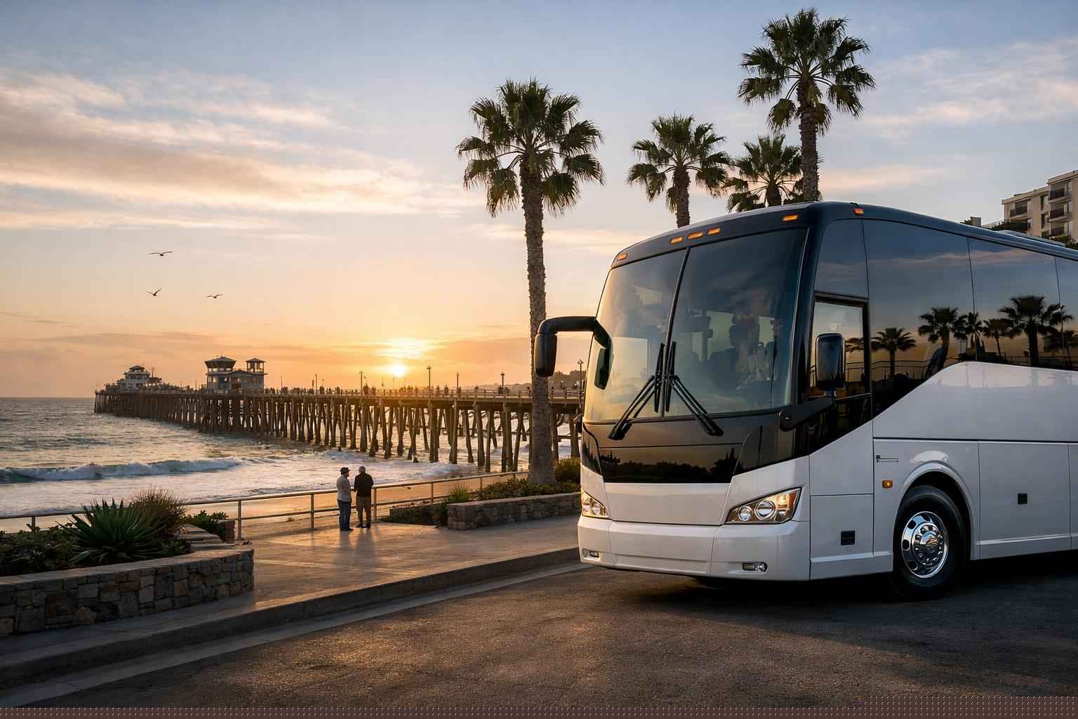 Charter Bus Rental In Oceanside California Charter Buses In Oceanside California