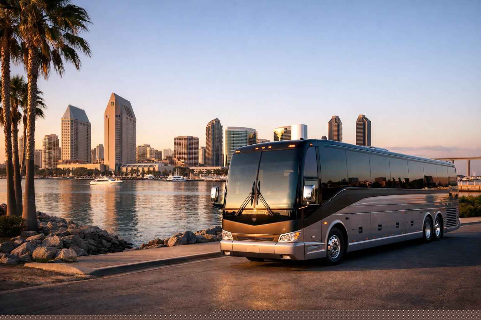 Charter Buses In San Diego California