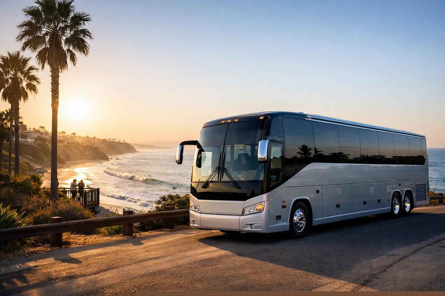 Charter Buses In Solana Beach California