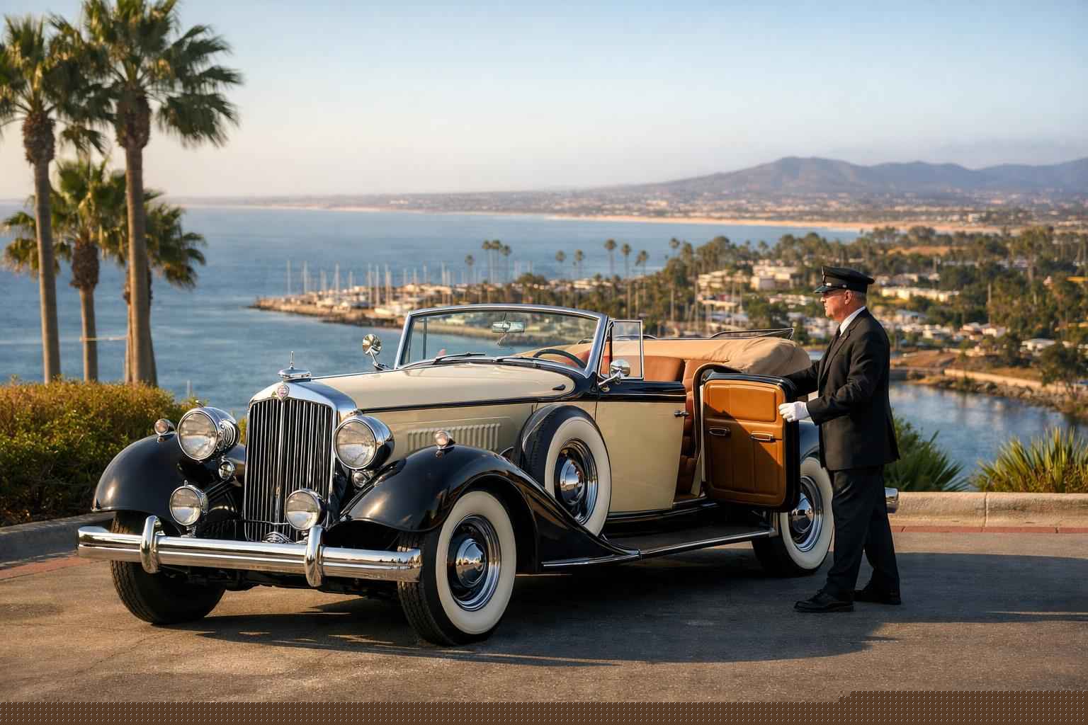 Chula Vista California Antique Vehicle Rental With Driver