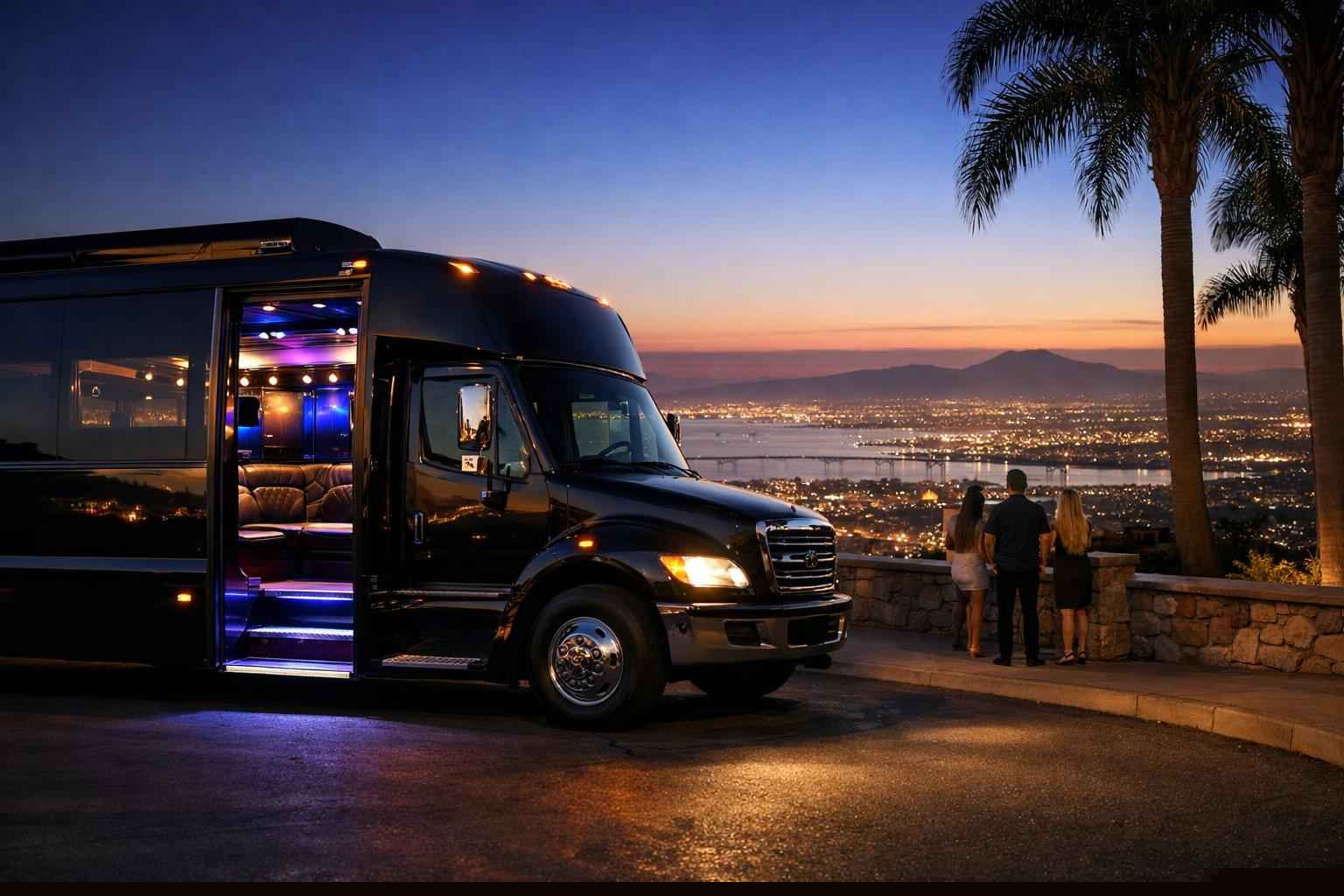 Chula Vista California Party Bus Rental