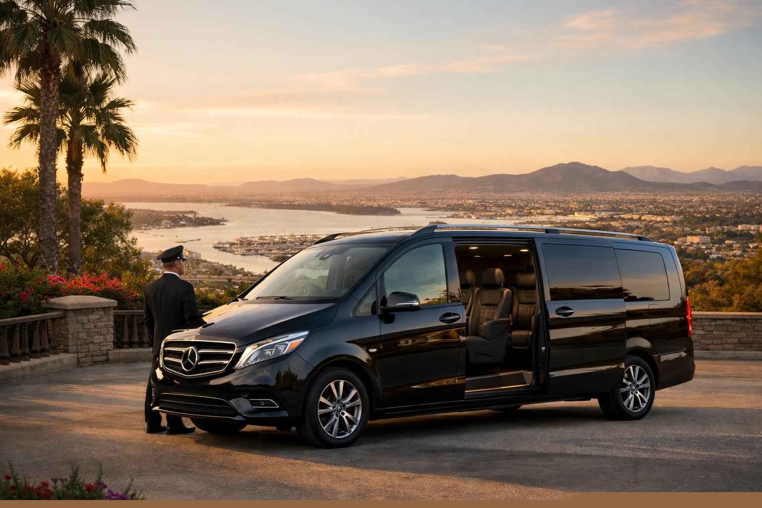 Chula Vista California Passenger Van With Driver