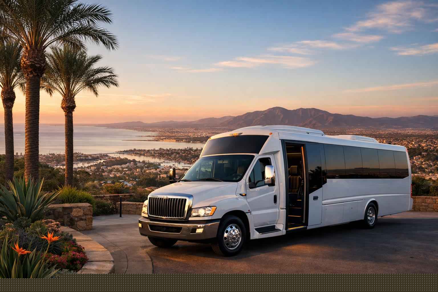 Chula Vista California Shuttle Bus Rental
