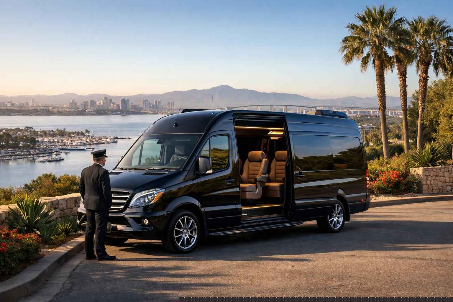 Chula Vista California Sprinter Van Rental With Driver