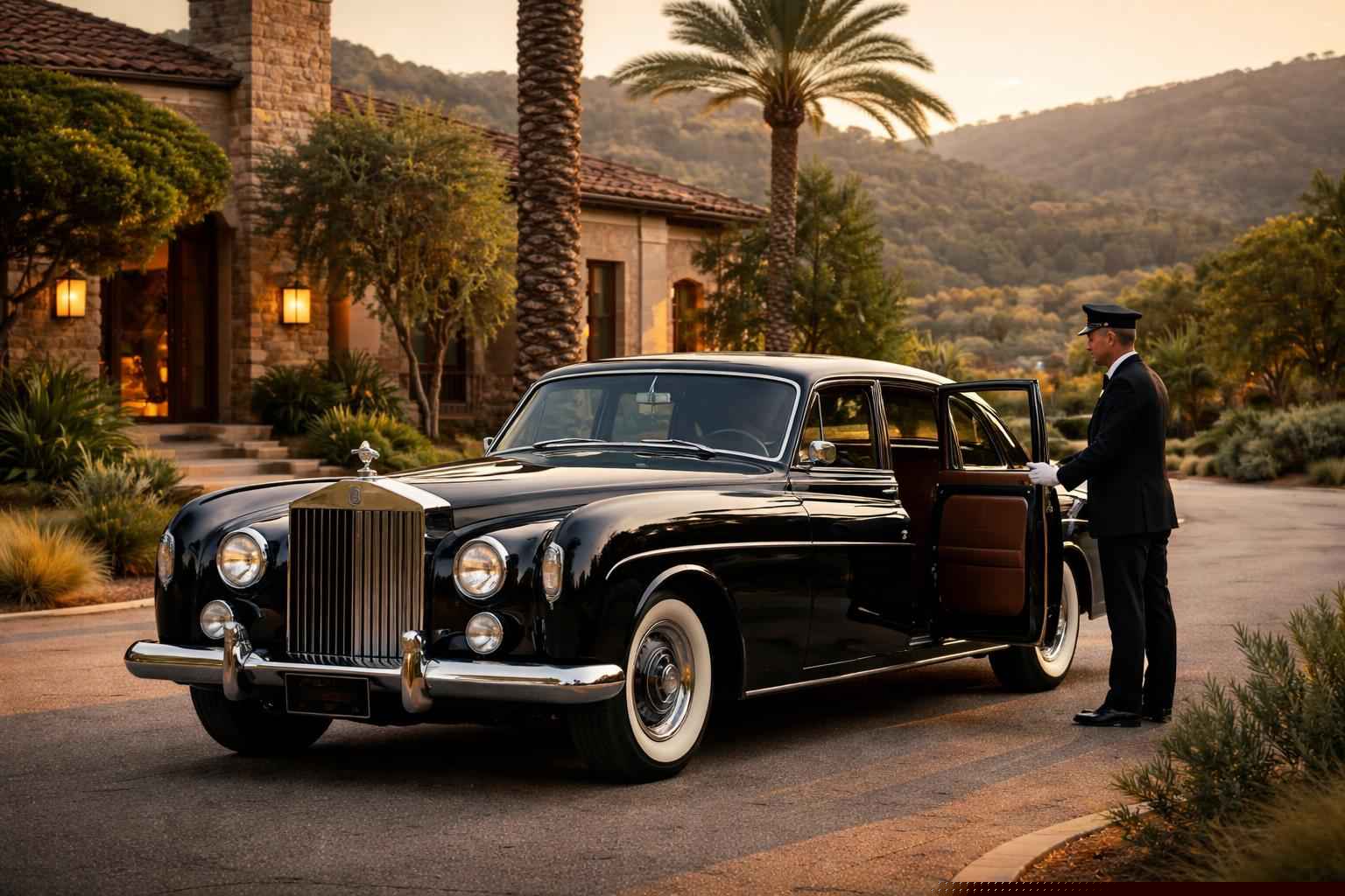 Classic Car Chauffeur Service Alpine Ca