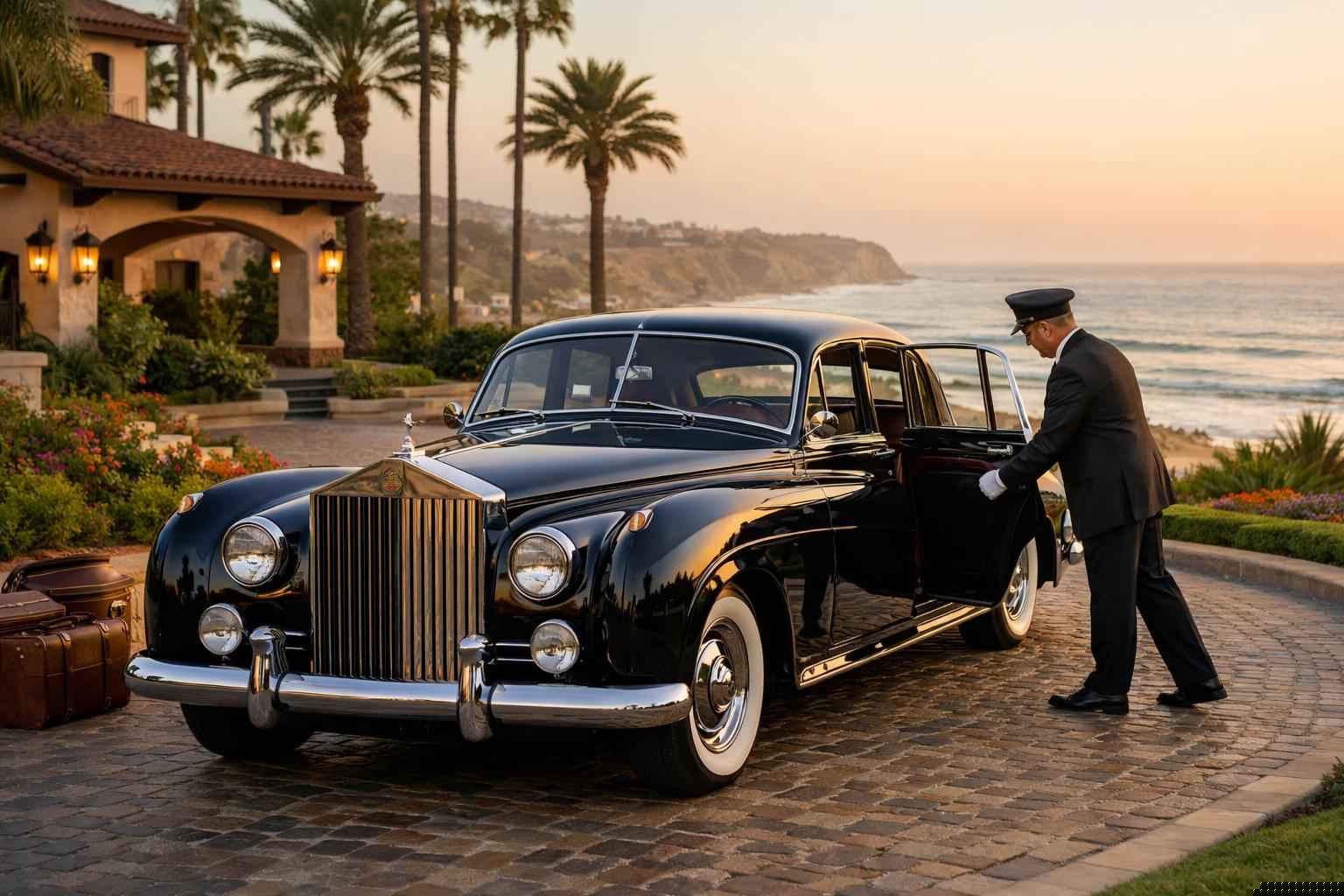 Classic Car Chauffeur Service Carlsbad Ca