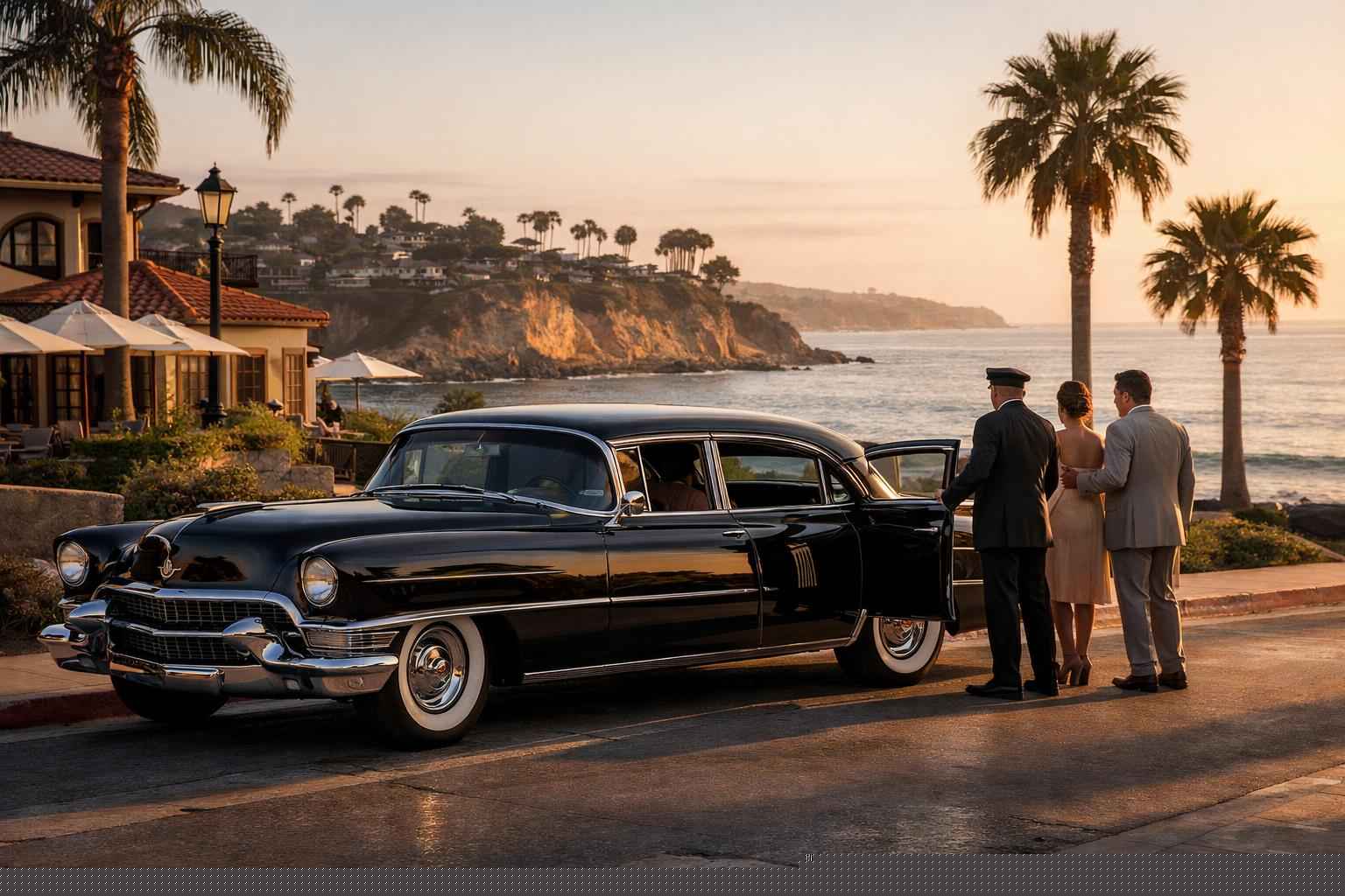 Classic Car Chauffeur Service Del Mar Ca