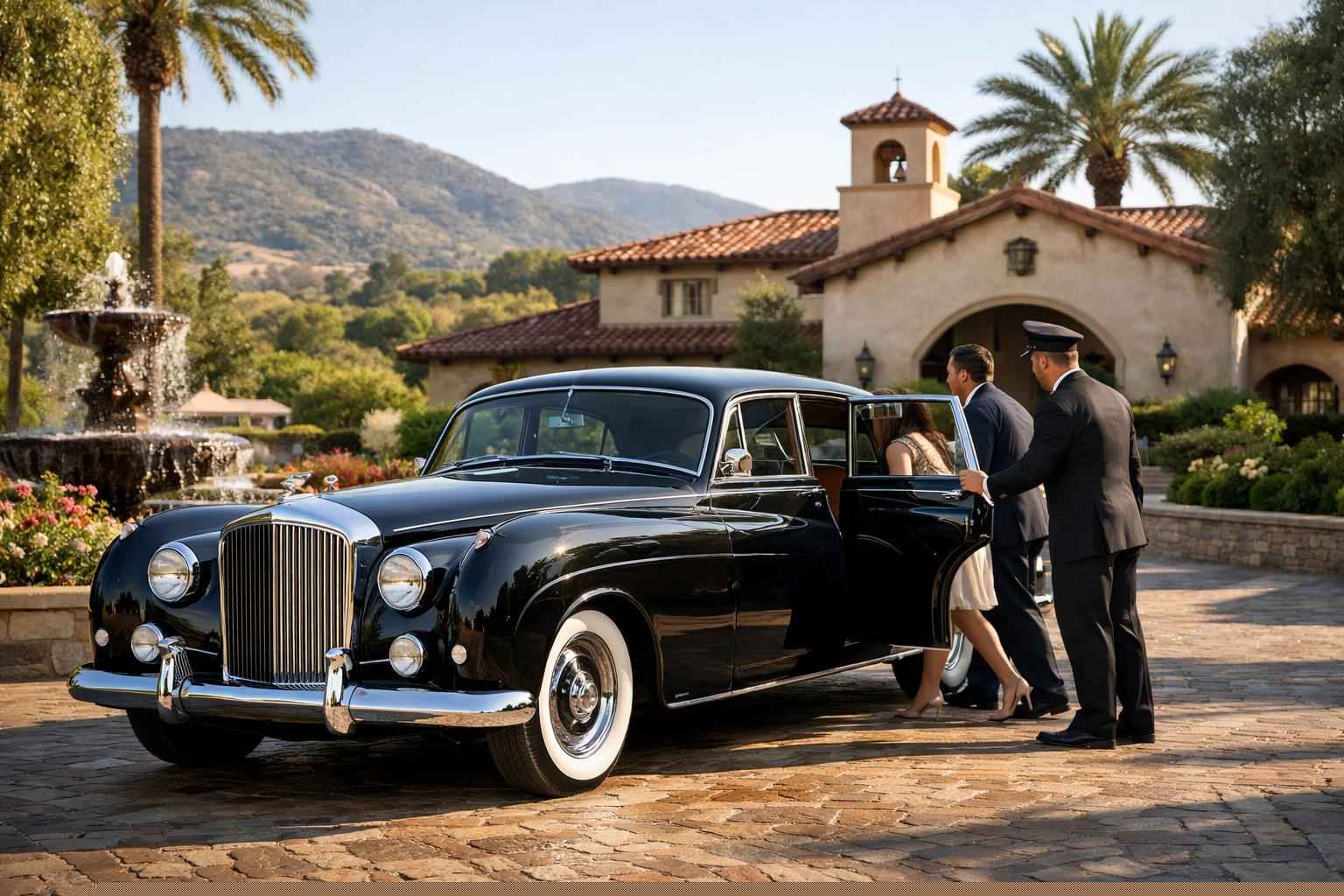 Classic Car Chauffeur Service Escondido Ca