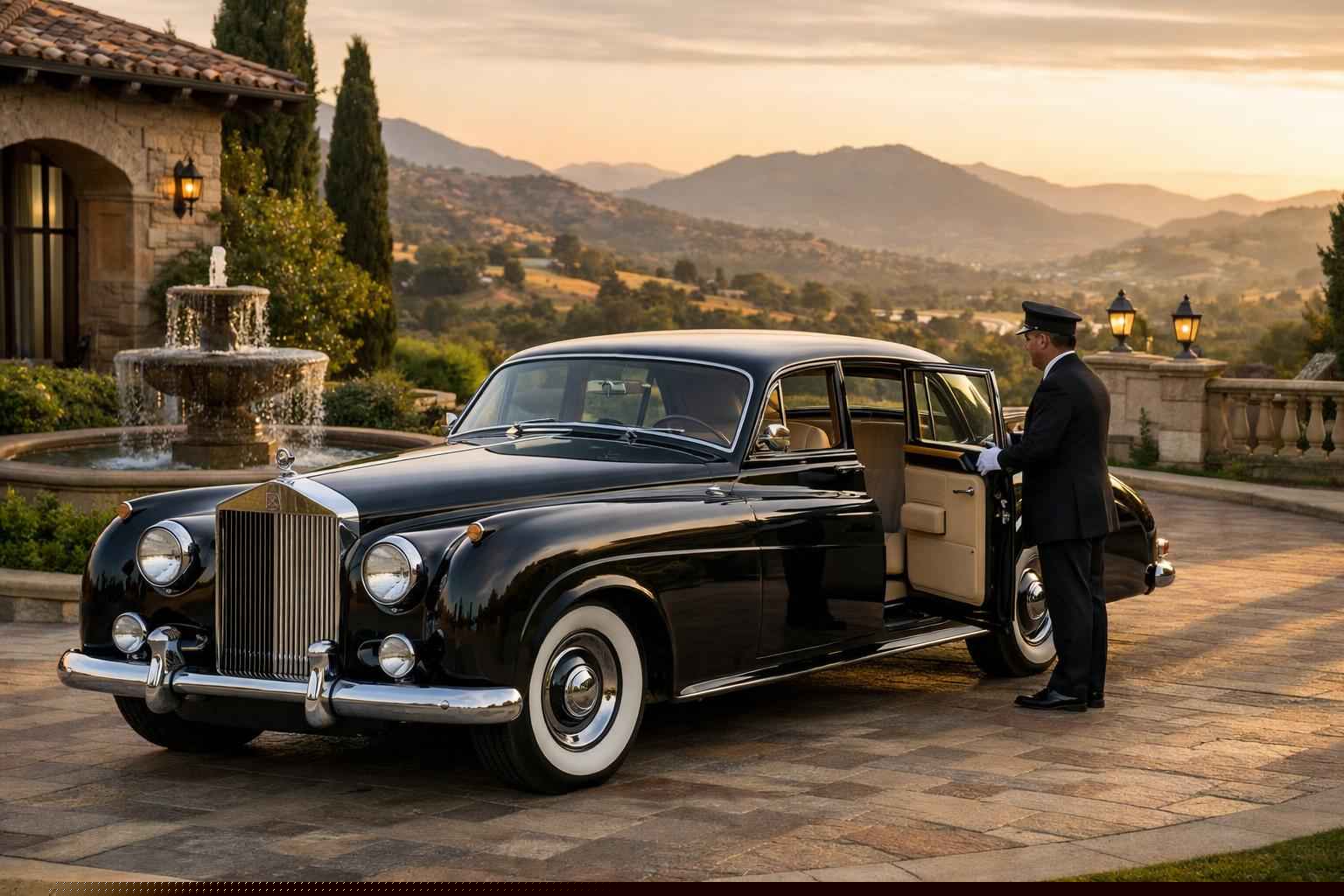 Classic Car Chauffeur Service In Granite Hills California Classic Car Chauffeur Service Granite Hills Ca