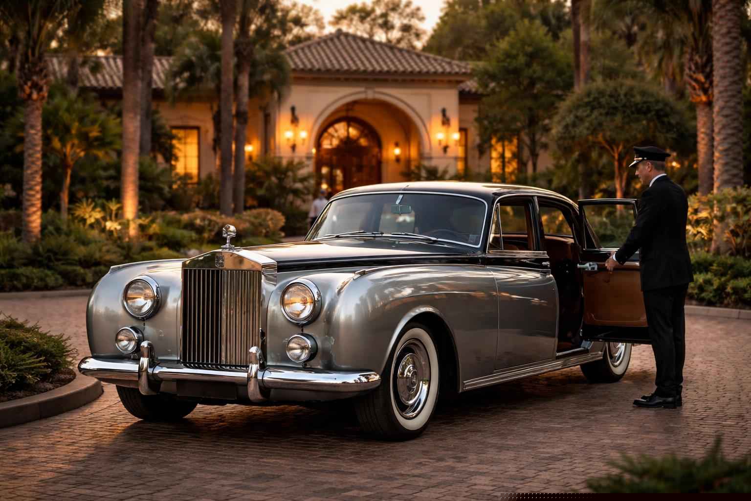 Classic Car Chauffeur Service In Fairbanks Ranch Ca