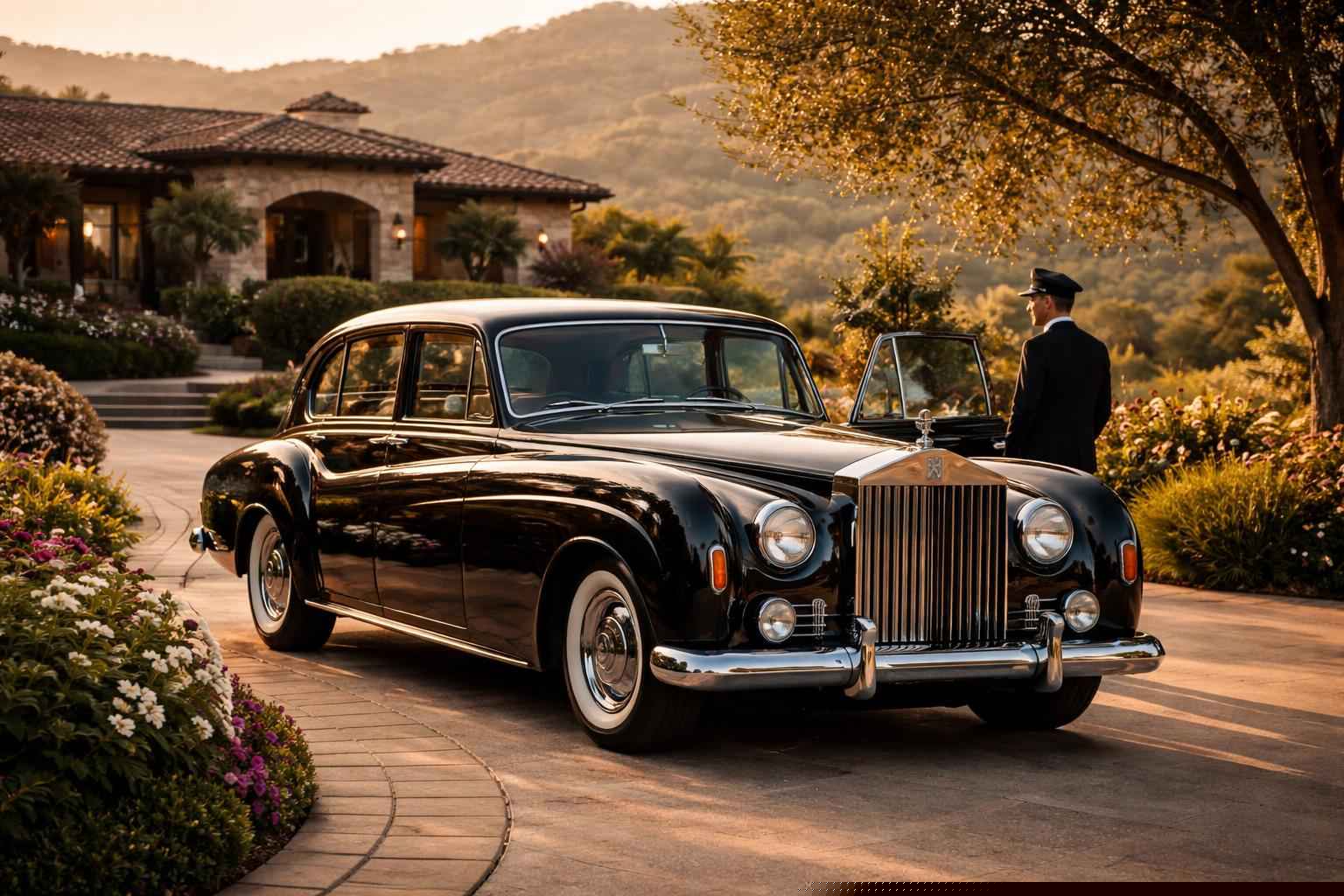 Classic Car Chauffeur Service In Hidden Meadows Ca