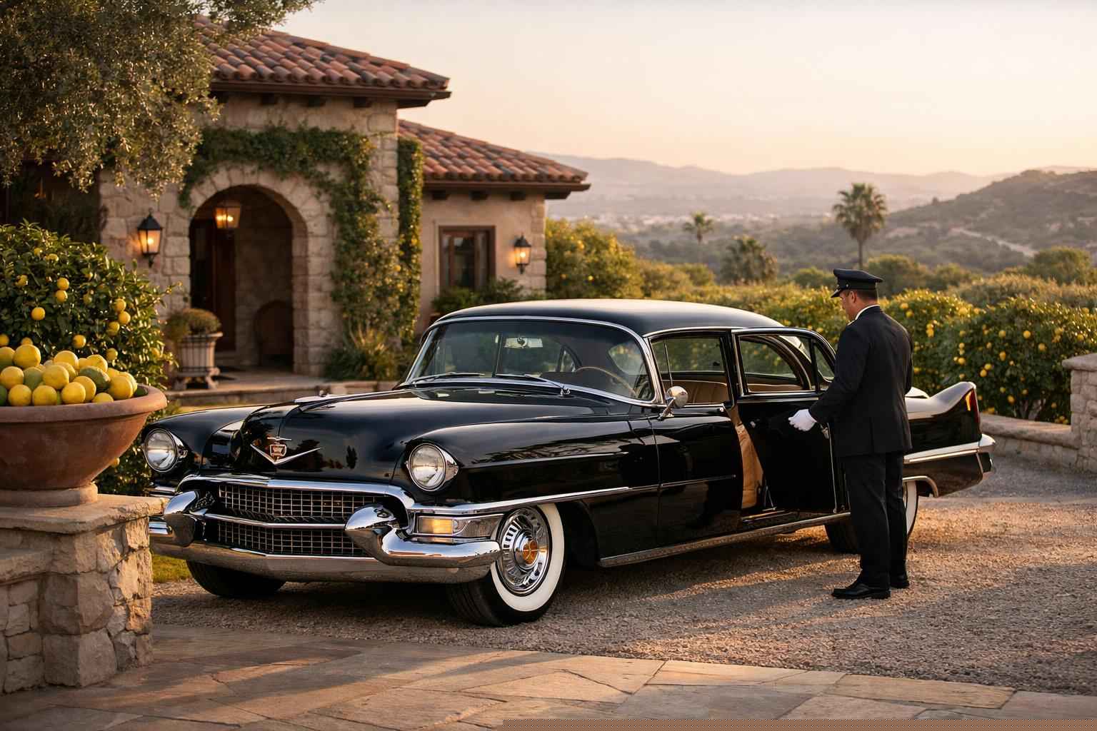 Classic Car Chauffeur Service Lemon Grove Ca