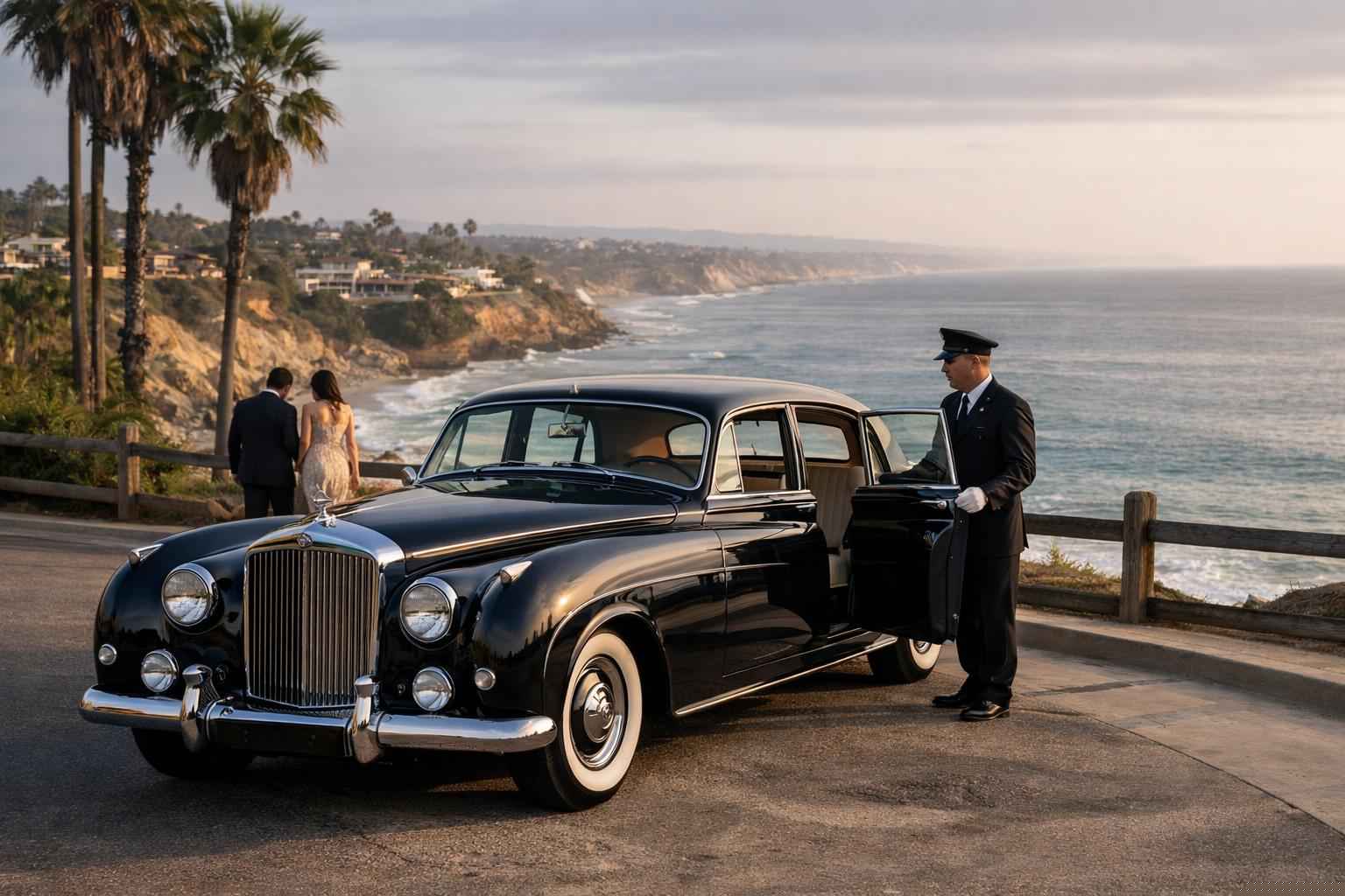 Classic Car Chauffeur Service Near Me Encinitas Ca