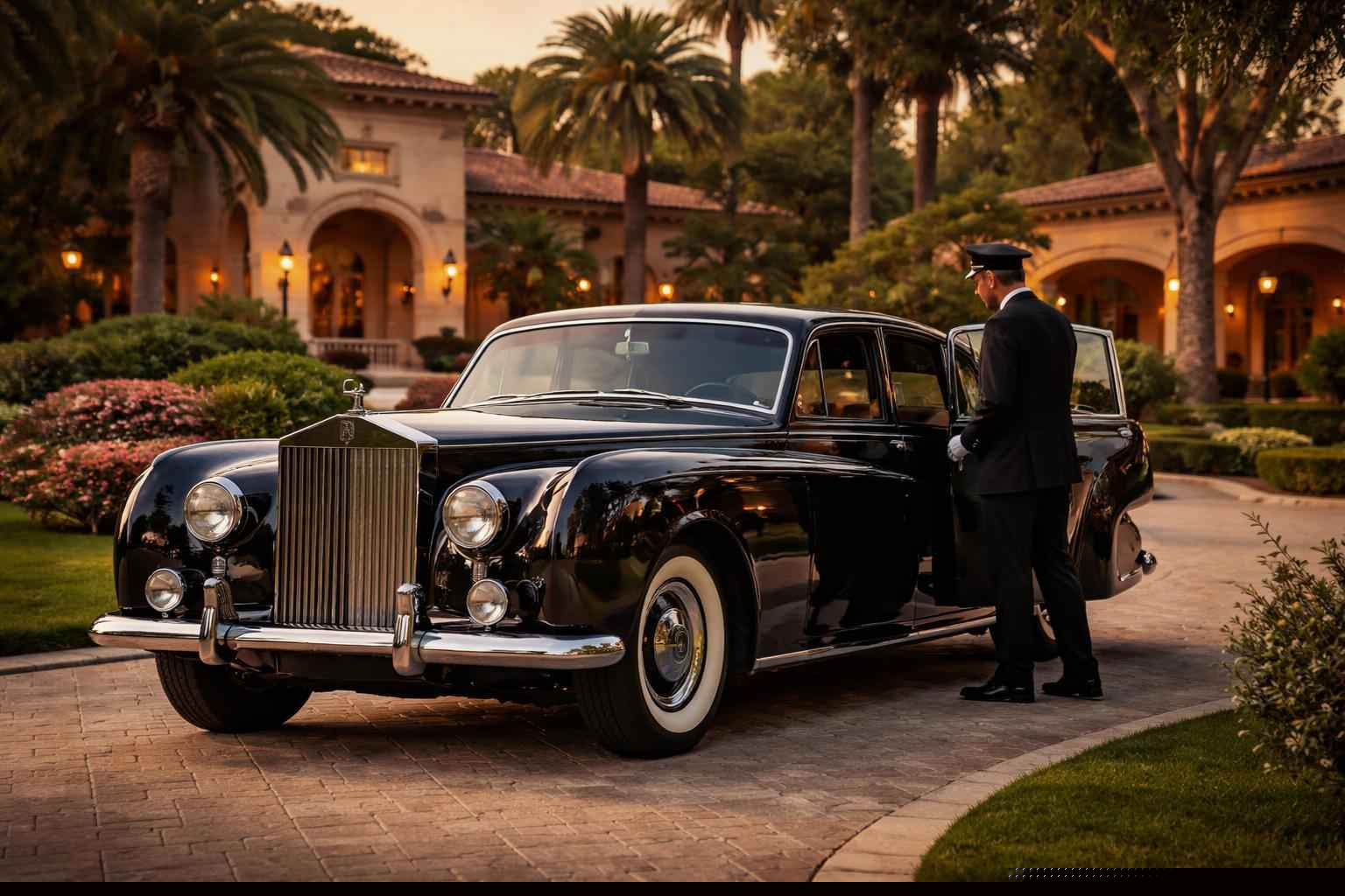 Classic Car Chauffeur Service Near Me In Fairbanks Ranch Ca
