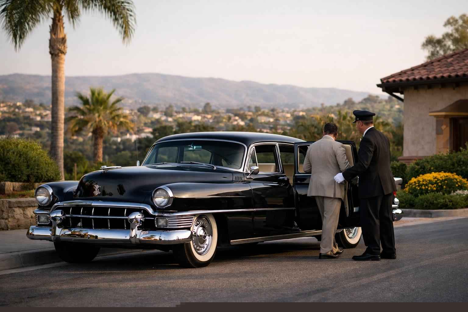 Classic Car Chauffeur Service Near Me Lemon Grove Ca