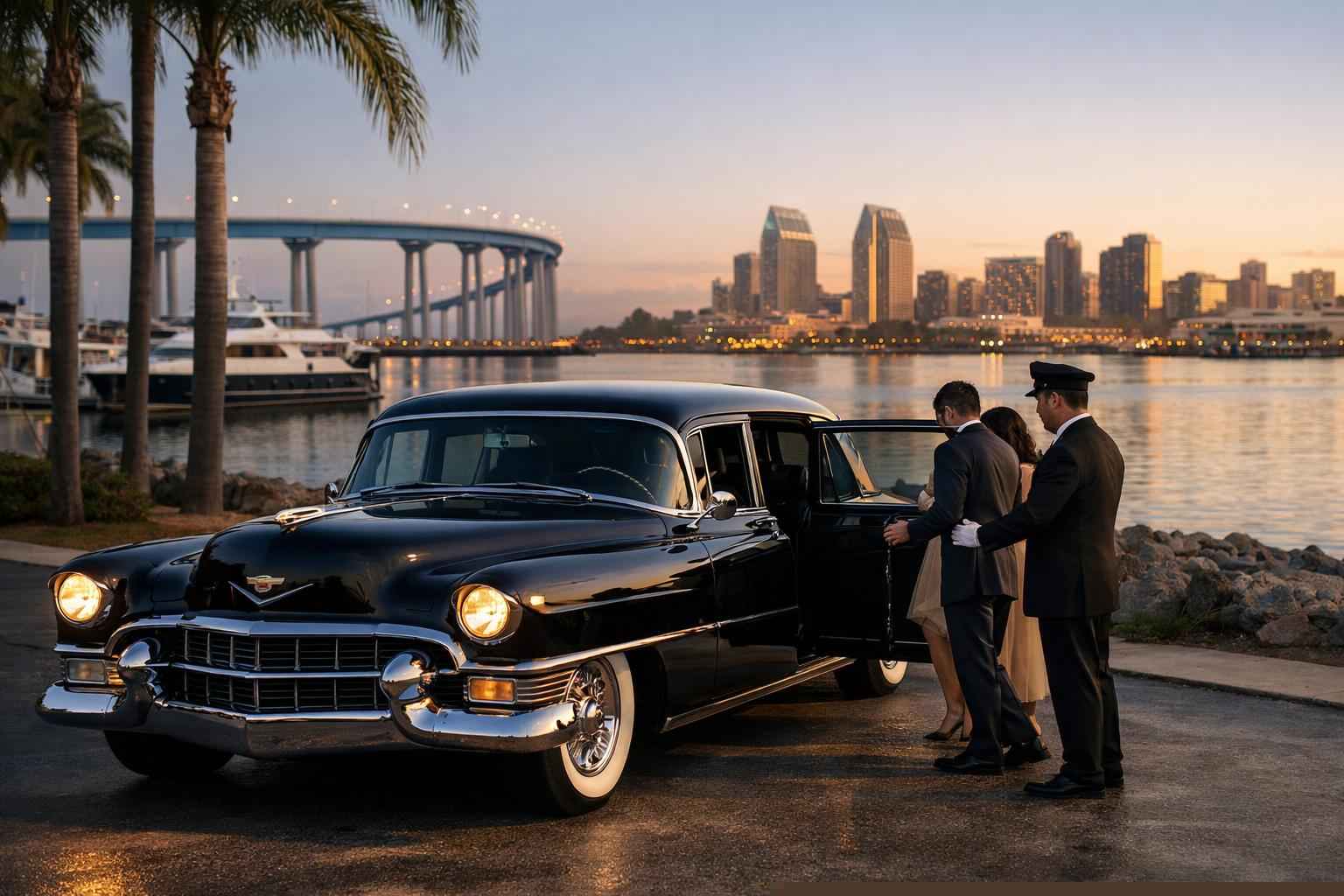 Classic Car Chauffeur Service Near Me National City Ca