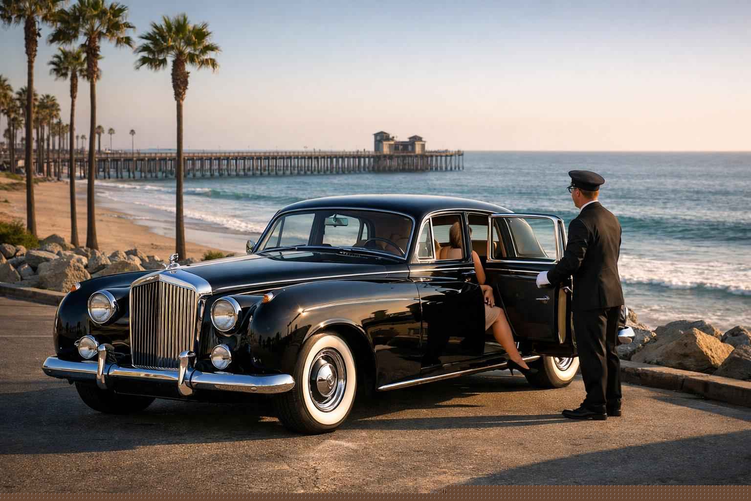 Classic Car Chauffeur Service In Oceanside California Classic Car Chauffeur Service Near Me Oceanside Ca