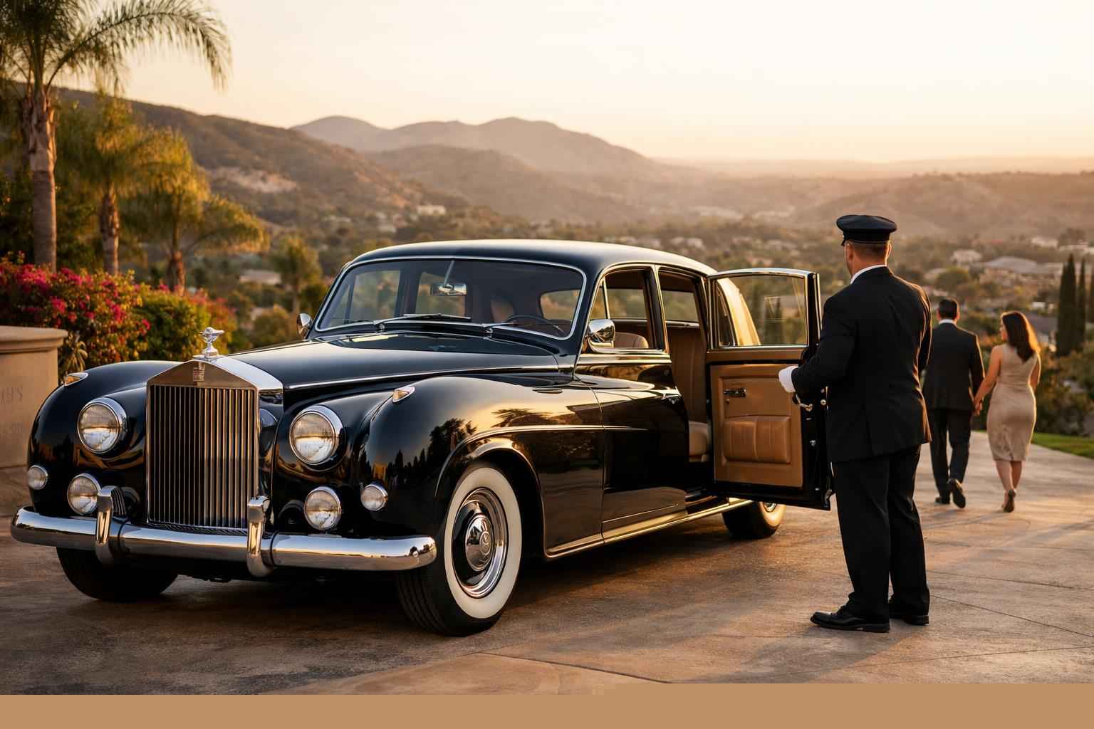 Classic Car Chauffeur Service Near Me Poway Ca