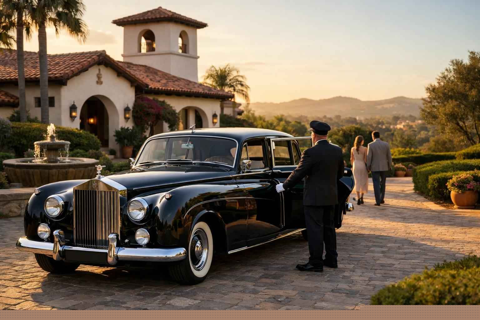 Classic Car Chauffeur Service Near Me Rancho Santa Fe Ca
