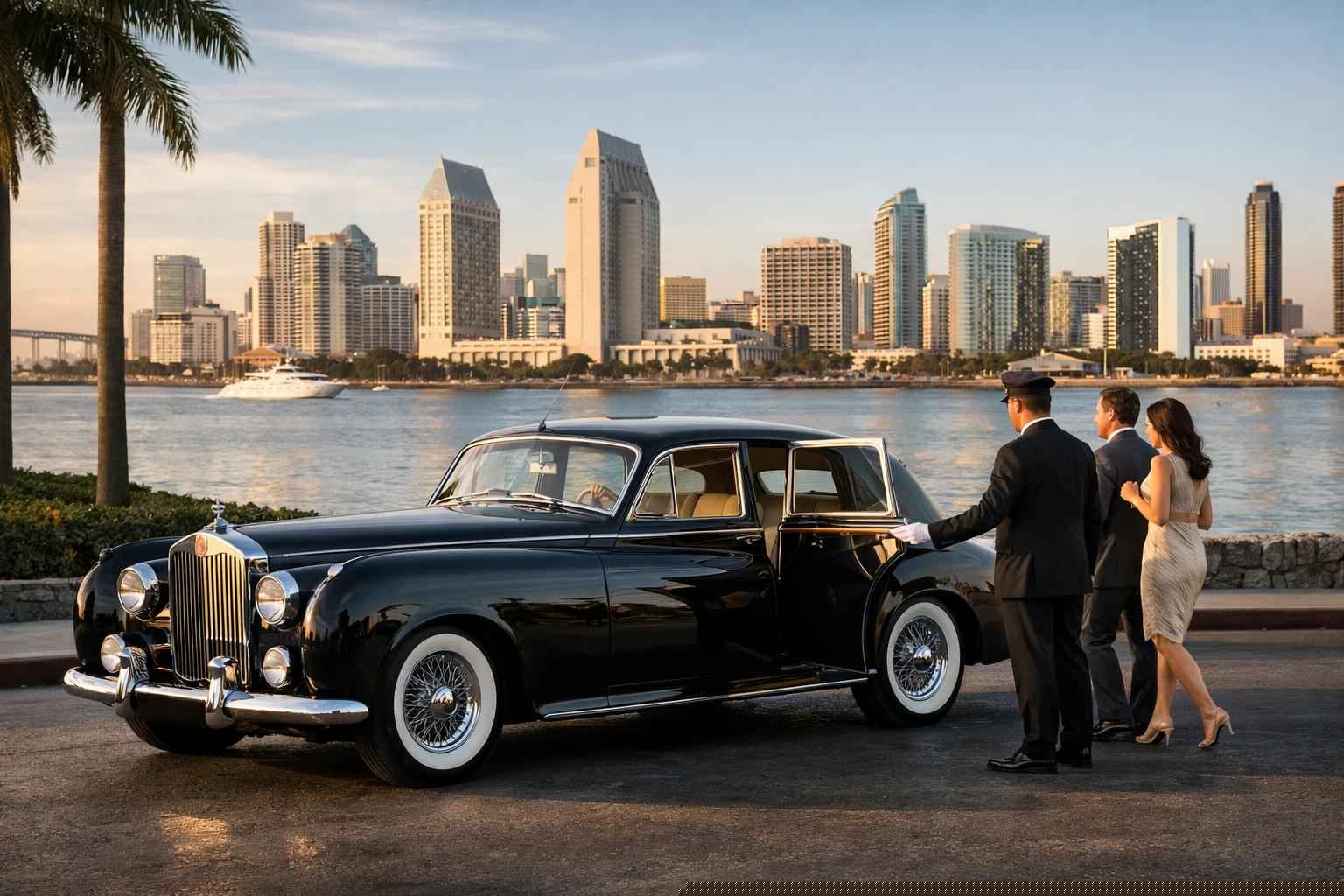 Classic Car Chauffeur Service Near Me San Diego Ca