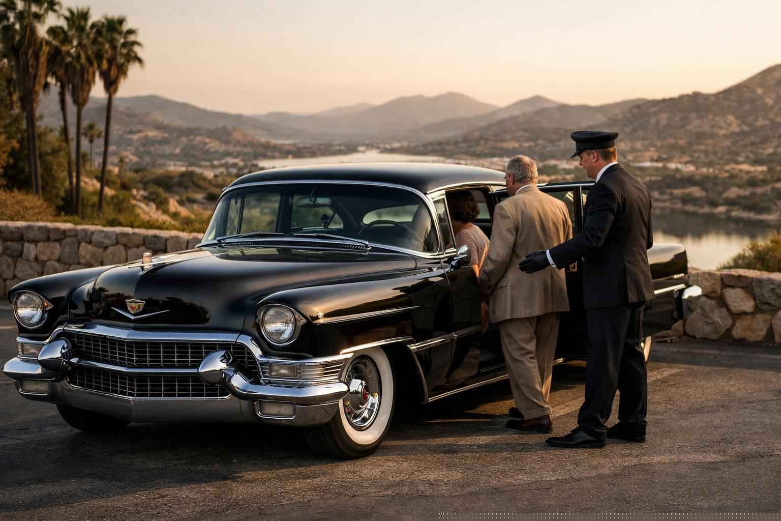 Classic Car Chauffeur Service Near Me Santee Ca