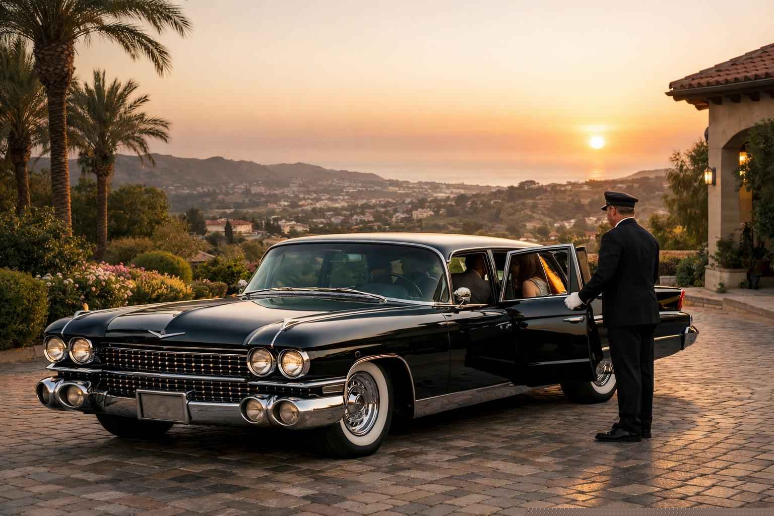 Classic Car Chauffeur Service Near Me Vista Ca