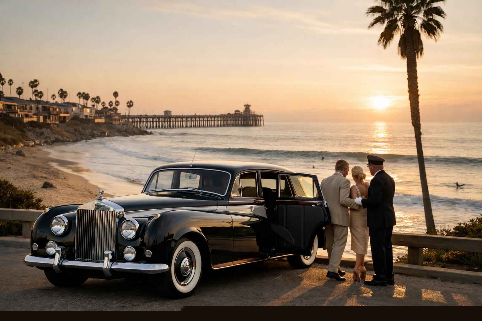 Classic Car Chauffeur Service In Oceanside California Classic Car Chauffeur Service Oceanside Ca