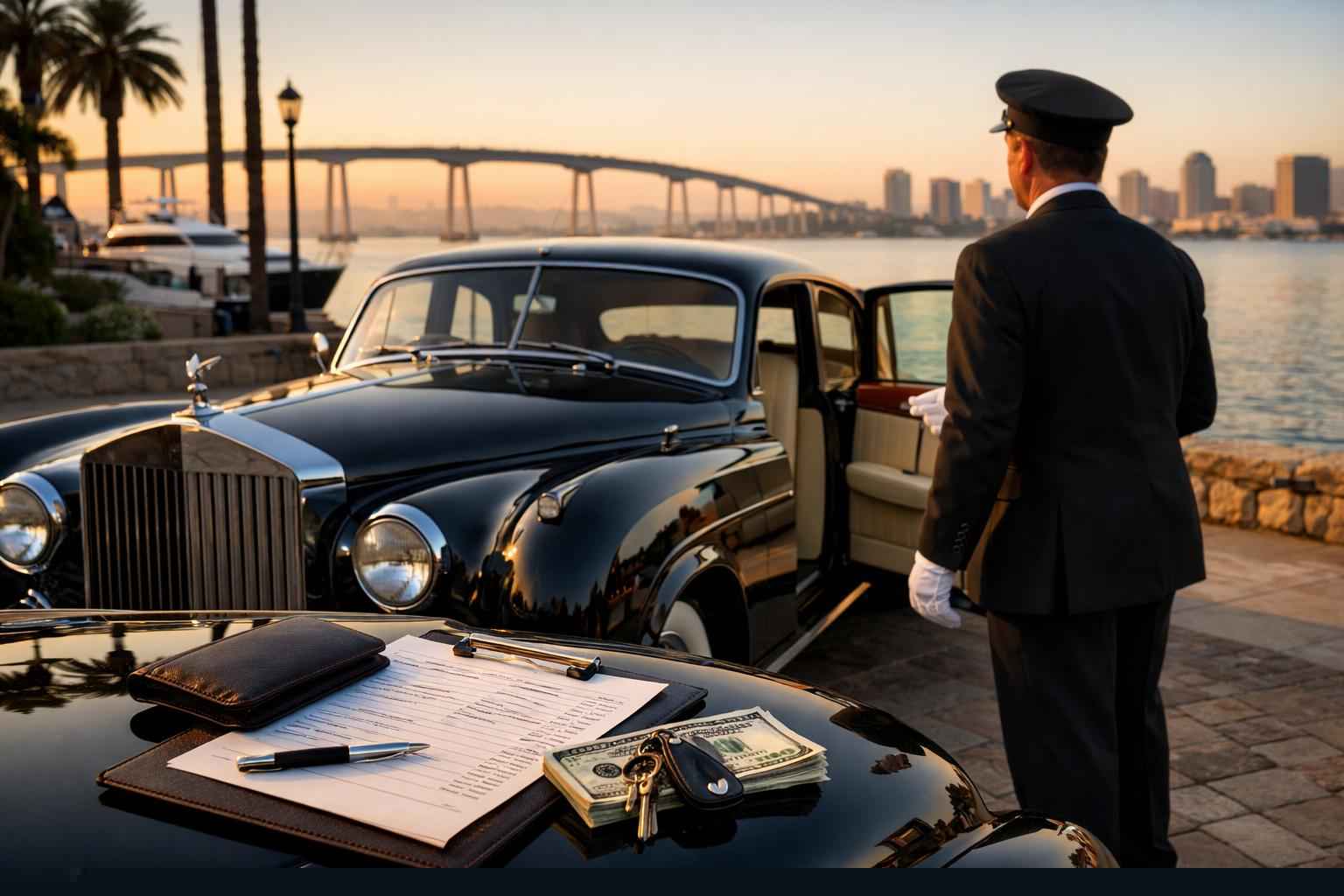 Classic Car Chauffeur Service In Coronado California Classic Car Chauffeur Service Prices In Coronado Ca